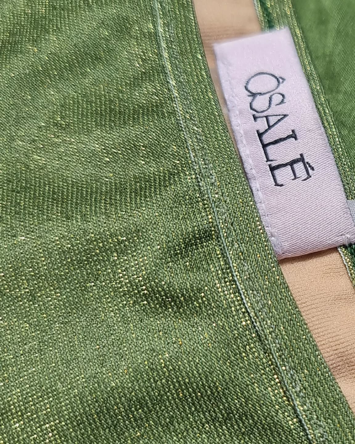 Our cactus lurex shimmers with threads of gold, made from recycled plastics, designed to last beyond seasons.
Slow luxury, the Ósalé way.
sustainable resortwear · slow luxury · recycled swimwear fabric · eco-friendly swimwear · lurex· handcrafted resortwear · luxury sustainable fashion · conscious design · ethical swimwear brand