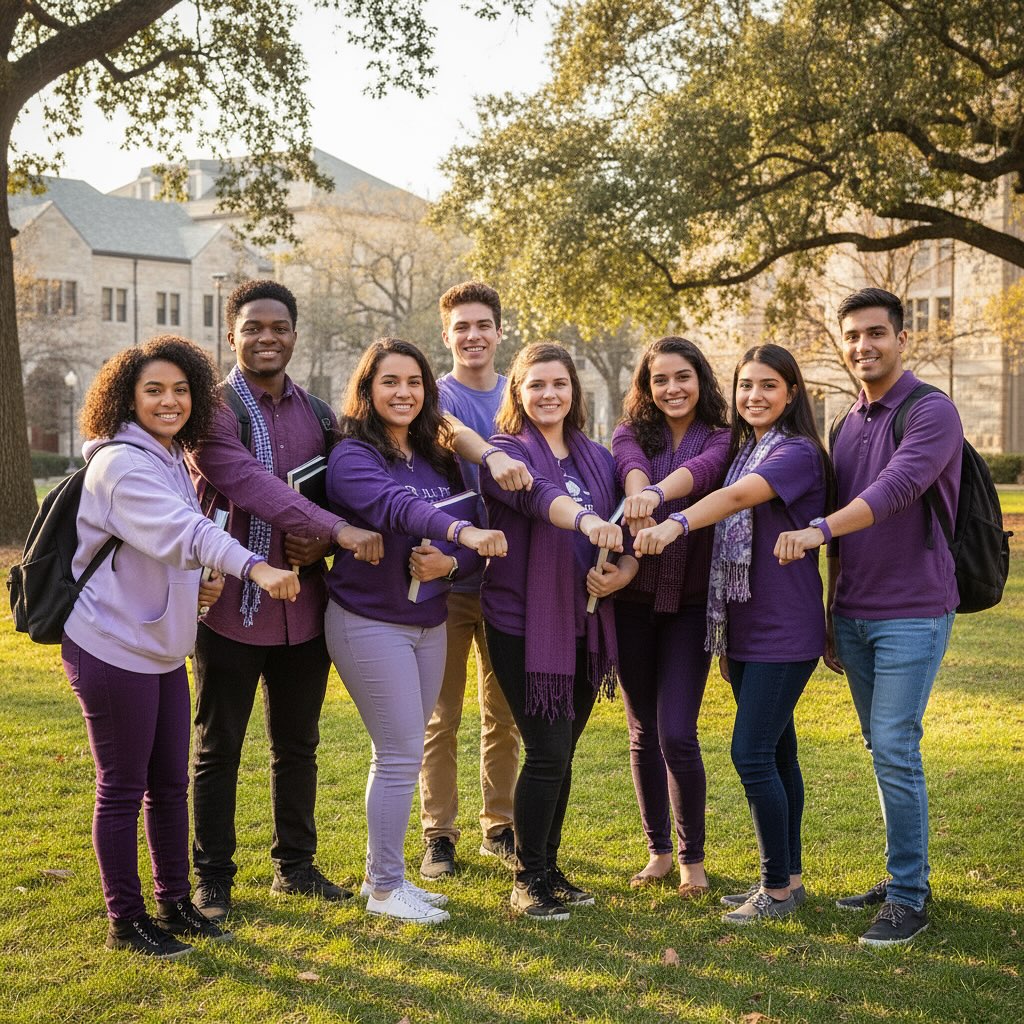 💜 PURPLE DAY | FAITHFULNESS
Today we wear purple to celebrate FAITHFULNESS! It’s about showing up, standing strong, and trusting God no matter what — together.
Faithfulness isn’t about being perfect — it’s about being present, keeping your promises, and reflecting God’s steady love in the everyday moments. 💜
Scripture Whisper:
📖 “Let love and faithfulness never leave you.” — Proverbs 3:3
🎨 Color Challenge:
Let’s come together and fill the day with purple moments! Snap a pic, share your purple, and tag a moment that shows faithfulness — in friendship, in purpose, or in your walk with God. 💜✨
🙏 Prayer:
God, help me stay faithful. Help me show up, stay true, and reflect Your heart in everything I do.
#BranchToHope #ColorOfTheDay #FaithfulnessDay #WearPurple #FruitOfTheSpirit #FaithfulTogether