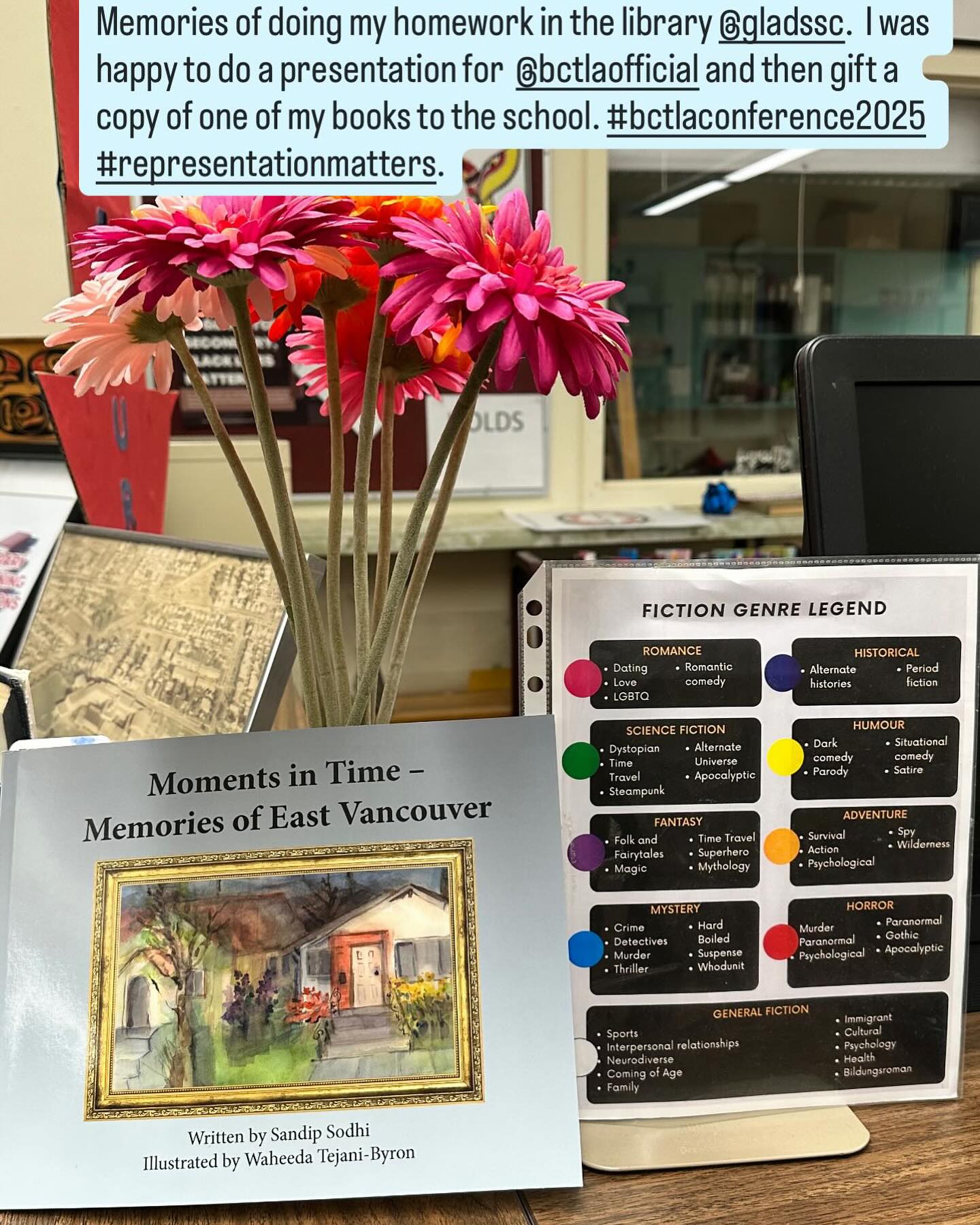 Teaching, sharing and creating memories.
#bctlaconference2025
#representationmatters #bipocauthors #diversity