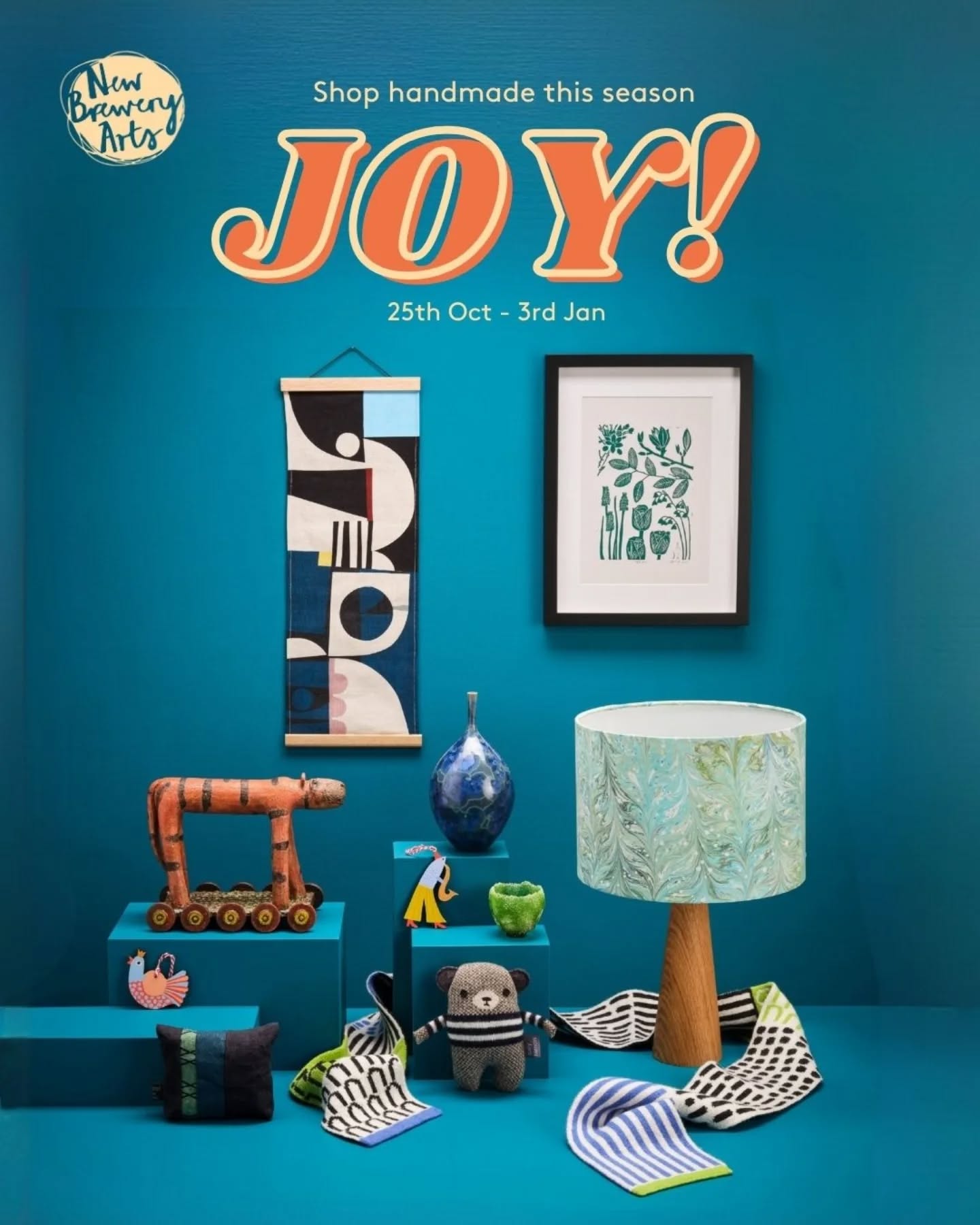 I’m very happy to be exhibiting in @newbreweryarts seasonal show Joy! again this year. You can find my work on display and for sale alongside a wonderful selection of pieces by talented UK makers from 25th October in the heart of Cirencester.
Joy! is an amazing opportunity to discover handcrafted gifts, the perfect way to see the best of UK craftsmanship in one place and find something special for your home or for gifting this festive season.
The shop extends into the gallery for the Christmas period, creating a vibrant space filled with creativity and a festive spirit. Don’t miss out, pop in and experience Joy! today.
#newbreweryarts #joy #shopsmallthischristmas #shopindependent #supportsmallbusiness #supportmakers #cirencester #christmasshoppingtime #perfectgifts #makersgonnamake #discover #buybetterbuyless