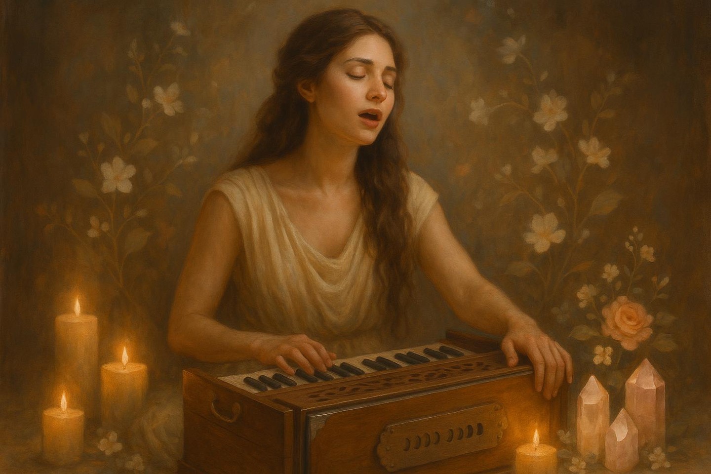 Let your voice become a bridge to your heart’s wisdom. Through the sacred sounds of kirtan and the gentle presence of crystal energy, you are invited to experience soulful healing and deep self-connection. 🌸✨ As you sing, chant, and breathe, each vibration reminds you of your inherent worth and the goddess energy that flows within. This is a space to nurture your spirit, embrace your journey, and remember how powerful you truly are. Join our community for sacred music, mindful practices, and heart-centered connection—your path to radiant clarity and confidence begins here. 💗
Ready to sing your soul’s song? Visit the link in bio to join our next gathering.
#Kirtan #CrystalHealing #DivineFeminine #SoulfulLiving #GoddessEnergy #SacredCommunity #MindfulJourney #InnerConfidence #SpiritualGrowth