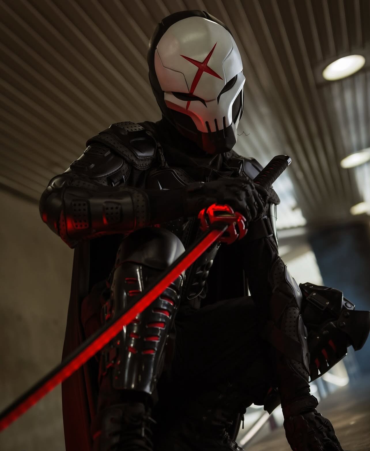 @seabas2099 awesome red x cosplay.
red x helmet from godofprops.com #redx #dcuniverse #dccomicsuniverse #batman