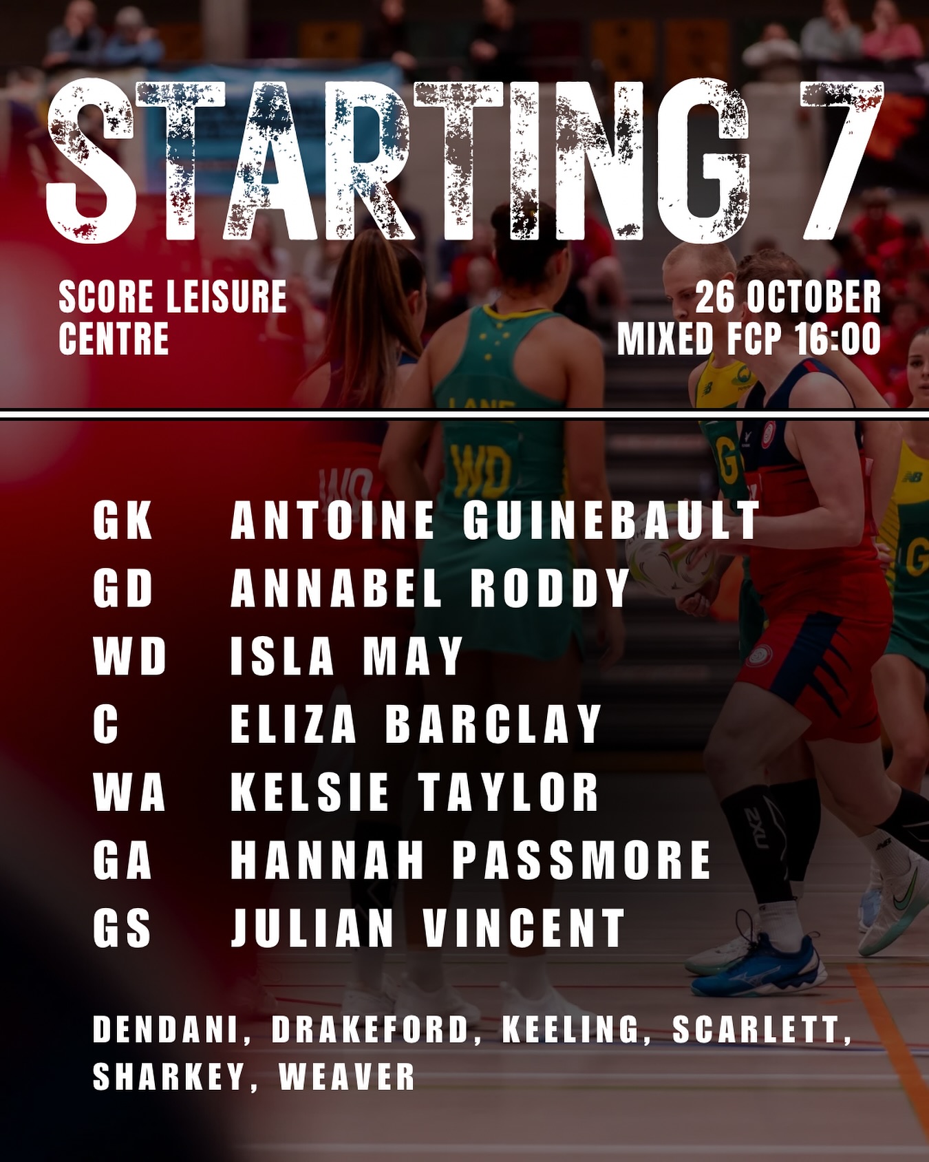 The last dance
#netball #mixednetball