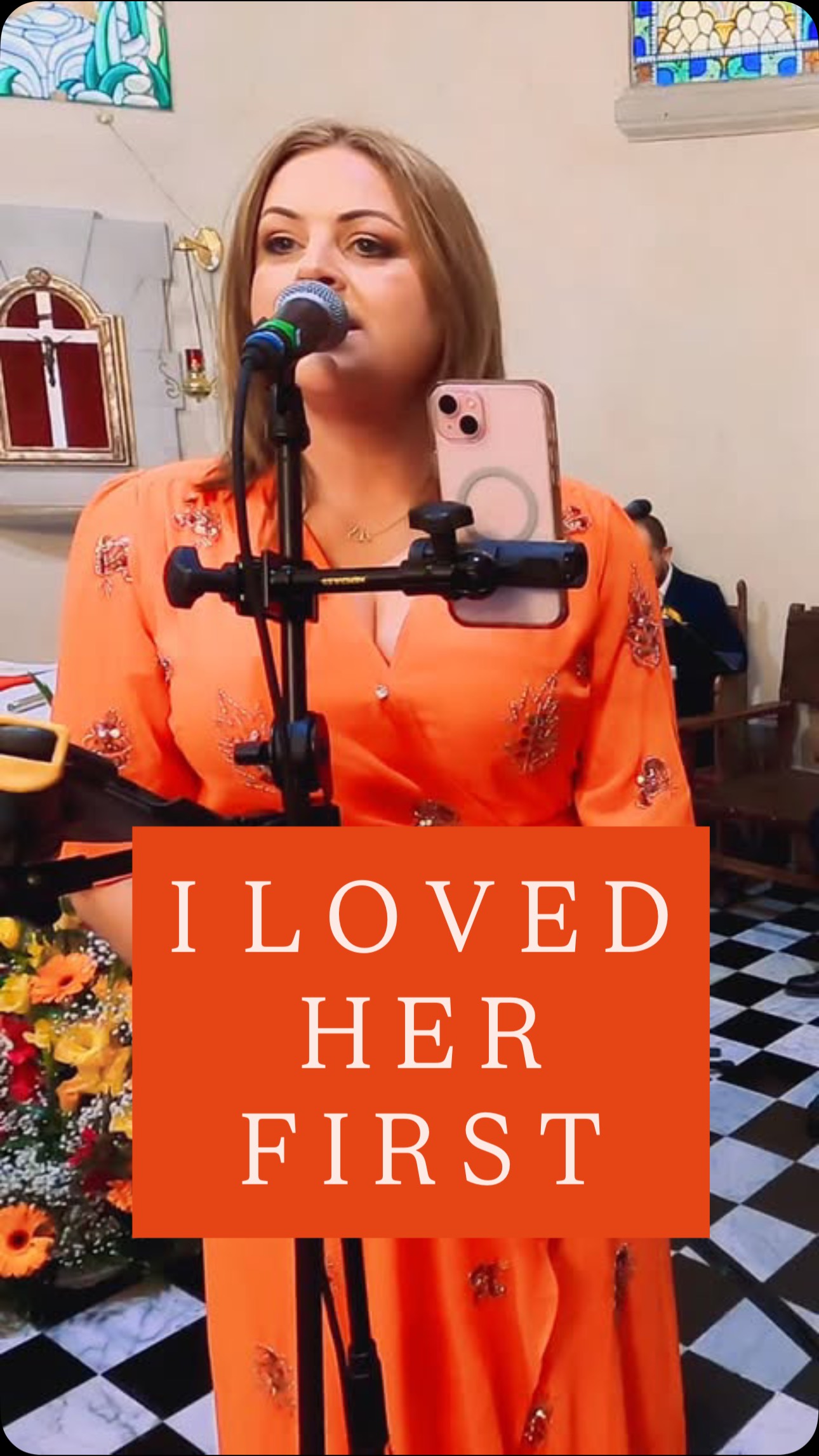 Just before Cora’s bridal party entered the church, we performed this special song. The hope was that Cora & her dad would hear it outside as they prepared to enter. I’m not sure if they ever did get to hear it, but Cora’s dad used some of these lyrics in his father of the bride speech later that evening, so this one is for you Cherine!
#ilovedherfirst #fatherofthebride #weddingsong #weddingmusic #weddingsinger #irishweddingsinger