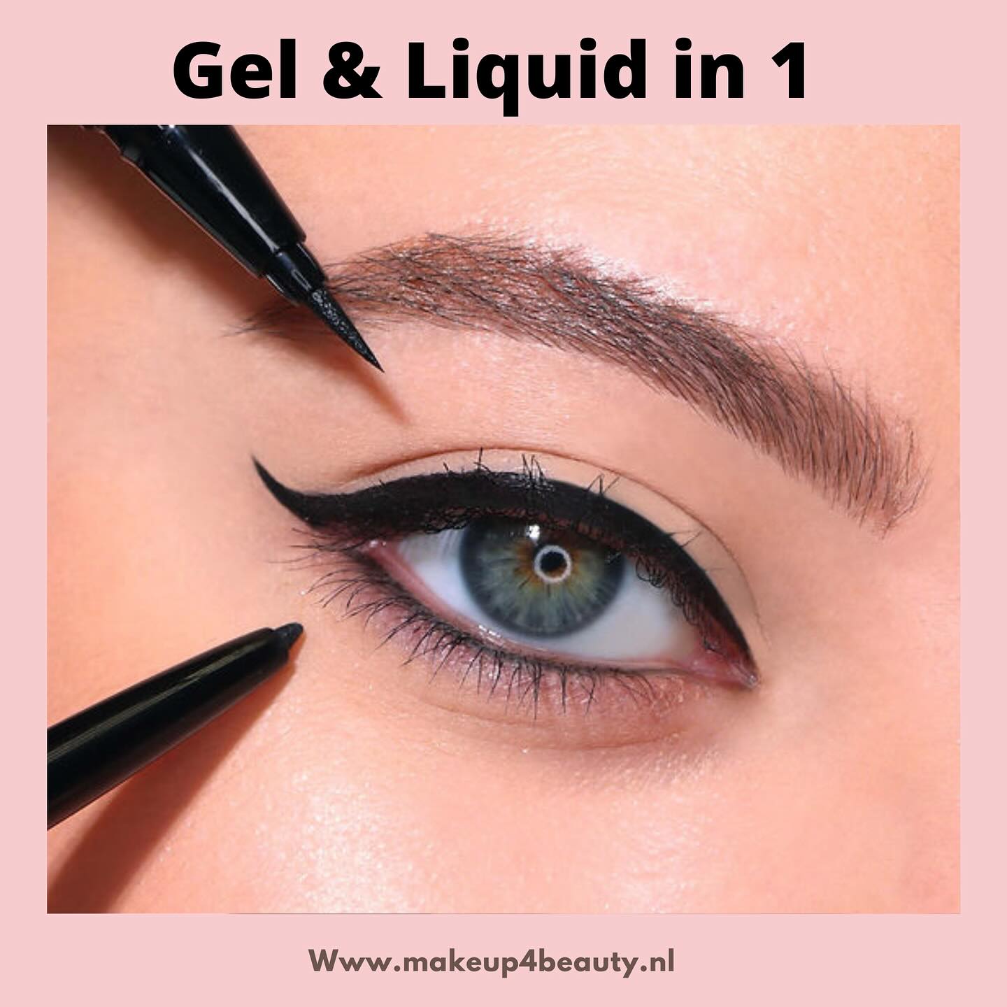 MOIRA Double Ended Gel & Liquid Liner is een waterbestendige, veegvaste en soepel aan te brengen pen. De sterk gepigmenteerde formule van gel en liner glijdt gemakkelijk over de huid en creëert dramatische of natuurlijke lijnen die de hele dag blijven zitten!
