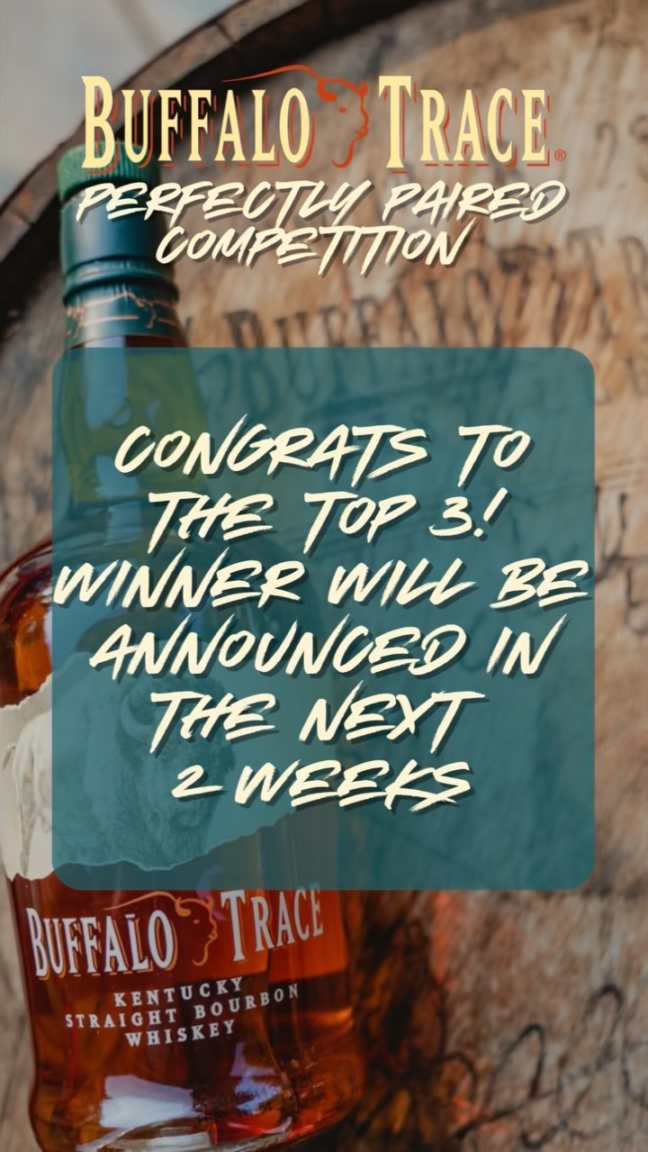 Congratulations to our Top 3 Finalists of the Buffalo Trace Perfectly Paired Competition! 🥃🔥
🏆 Middle Child
🏆 Somma
🏆 Summer Palace
Each of these incredible venues impressed our judges with their creative Buffalo Trace cocktail and dish pairing.
Stay tuned — the winner of the grand prize trip to London to visit the new Buffalo Trace Distillery will be announced in the coming weeks!