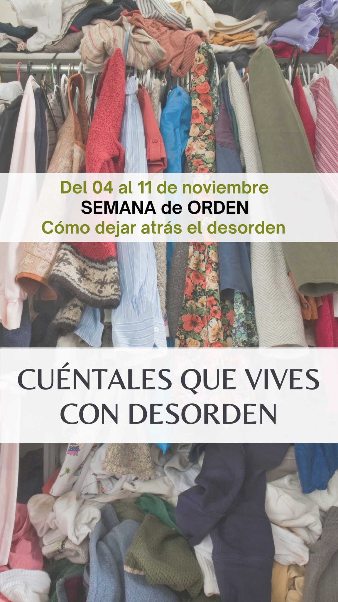 No dejas entrar a tu casa ni a tus amigos ni a tu familia, por la vergüenza que te produce mostrar el desorden y la acumulación de objetos 📦 con la que vives🫣 .
Piensas que vives una situación excepcional, que sólo tú estás bloqueada y aislada en el caos 😞.
Que en esto eres única y que es algo muy malo y criticable a esconder 😞.
Esto pasó en la última SEMANA DE ORDEN que organizamos .
Ellas pudieron romper bloqueos, miedos,..., y por primera vez se permitieron mostrar su situación de desorden abiertamente y sucedió que se sintieron acompañadas e identificadas con el resto de personas que formaban parte del grupo✨ .
¿Y tú, vas a seguir quedándote ahí viviendo el peso del secreto de tu desorden?🤔
Tienes una nueva oportunidad para formar parte de esta experiencia única en la que durante una SEMANA identificarás qué te mantiene bloqueado en el desorden y la acumulación de objetos📦 y cómo SI vas a poder salir de ahí para siempre. 👏
Si quieres aprovechar esta oportunidad 🍀, escribe en comentarios la palabra “QUIERO” y me pondré en contacto contigo para darte acceso 🌈🎯.
#casaordenada #casabonita #decoracioncasa #fengshui #ordenencasa #metodokonmari #orden #ordenar #organizadoraprofesional #tresinteriores