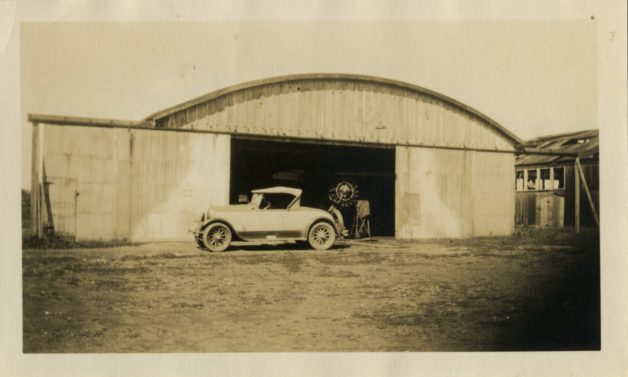 Did you know? The National Bureau of Standards came to College Park Airport in 1929 to test radio and instrument navigation. Their purpose was to make flying safer and easier—with instruments, pilots would be able to fly at night, and not need to navigate by landmarks and maps.
While they were here, NBS used one of the existing Army Signal Corps hangars to store the planes used in radio navigational aid testing.
Two ground-breaking flights took place at College Park: the first “completely blind” landing in 1931, and the first “blind flying” cross country flight in 1933.