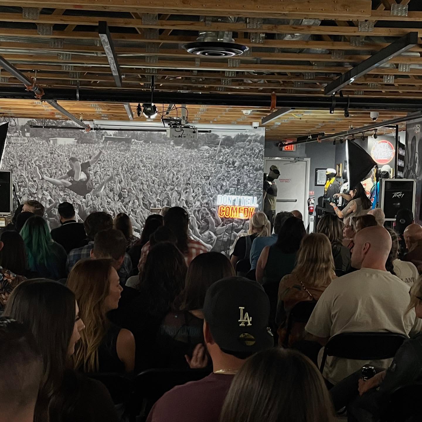 @donttellvegas about to go off at @thepunkrockmuseum !