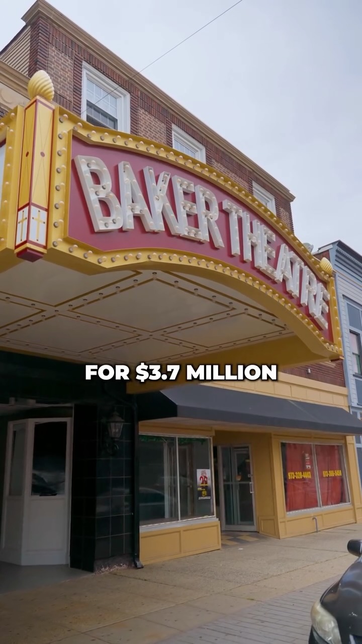 The Baker Theater is up for sale 🎭
If you’ve ever driven down Blackwell Street, you know the Baker Theater, one of Dover’s most iconic landmarks!
Its marquee has changed over the years, but that vintage charm and old-school vibe have never faded. You can almost picture the bright lights, the movie tickets, and the date nights right in downtown Dover.
At one point, it was even the largest vaudeville playhouse in the region!
After years of ownership changes, the most recent owner, Centro Bíblico of NJ, is ready to pass the torch and give the Baker Theatre a new opportunity to shine.
💰 Listed for $3.7M
📐 5,413 sq. ft.
🎬 Ready for its next act
Would you love to see the Baker Theater come back to life with live shows, plays, and entertainment?
👇 Tell us what you’d like to see happen in this legendary space!
#dovernj #morriscountynj #bakertheater #community #dovernow