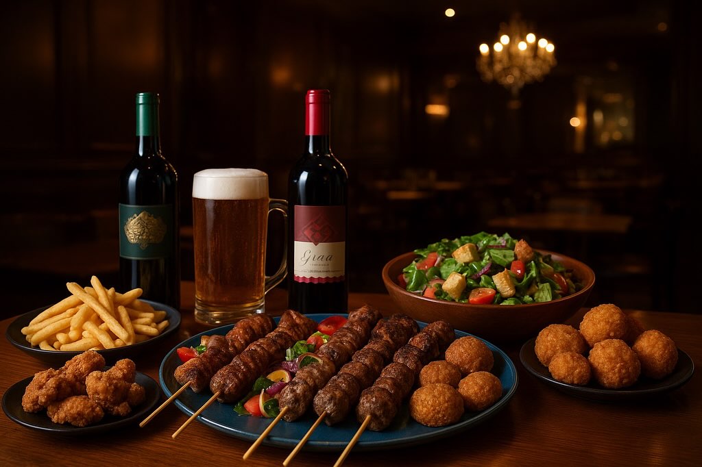 中東・アラビア料理店【Oasis🐪🏝️】です❗️(@oasis_tokyojp)
11〜12月は貸切のご予約をたくさん頂いております。
「料理の提供はビュッフェ形式が良い」「結婚式の二次会会場として利用したい」「忘年会だから飲み放題の時間を長くしたい」など、ご予算に合わせてプランニングいたします!
空きがどんどん少なくなってきておりますので、ご検討の方はぜひご相談ください!また、年中貸切や団体予約受け付けております!ぜひご利用ください!
⭐︎-⭐︎-⭐︎-⭐︎-⭐︎-⭐︎-⭐︎-⭐︎-⭐︎-⭐︎-⭐︎-⭐︎-⭐︎-⭐︎-⭐︎-⭐︎-⭐︎-⭐︎-⭐︎-⭐︎-⭐︎-⭐︎-⭐︎-⭐︎-
【🎉ビュッフェ・コース・パーティー情報🎉】
"貸切予約"のお客様にパーティープランをご用意しております。(20〜60名に対応。店内とテラスの併用で増加有り。)
シェアしやすく、自分のペースで召し上がれるビュッフェ形式が大変人気です👍
社内宴会、忘年会、結婚式の二次会など幅広い用途でおすすめです。
プロジェクター、スクリーン、マイクの貸し出しもしています!
⭐︎-⭐︎-⭐︎-⭐︎-⭐︎-⭐︎-⭐︎-⭐︎-⭐︎-⭐︎-⭐︎-⭐︎-⭐︎-⭐︎-⭐︎-⭐︎-⭐︎-⭐︎-⭐︎-⭐︎-⭐︎-⭐︎-⭐︎-⭐︎-
店名:Arabian Restaurant Cafe&Bar Oasis(オアシス)
ジャンル:中東・アラビア料理/カフェ&バー
エリア:東京・渋谷区(例:千駄ヶ谷・北参道・代々木エリア)
営業時間:【日〜木】11:00〜22:00(L.O. 21:00) 【金土祝前日】11:00〜23:00(L.O.22:00)
定休日:東京体育館の休館日に準ずる
席数:店内テーブル数17。イス約60〜70席(貸切可/20〜60名対応) テラステーブル数8。イス約20席。
住所:東京都渋谷区千駄ヶ谷1-17-1 東京体育館敷地内プール棟2F
電話:090-6934-0274
⭐︎-⭐︎-⭐︎-⭐︎-⭐︎-⭐︎-⭐︎-⭐︎-⭐︎-⭐︎-⭐︎-⭐︎-⭐︎-⭐︎-⭐︎-⭐︎-⭐︎-⭐︎-⭐︎-⭐︎-⭐︎-⭐︎-⭐︎-⭐︎-
#エジプト#エジプト料理#アラビア料理#中東料理#トルコ#スパイス#海外料理#異国料理#コシャリ#ファラフェル#千駄ヶ谷グルメ#千駄ヶ谷カフェ#ペット可#千駄ヶ谷ランチ#千駄ヶ谷ディナー#新宿ランチ#新宿ディナー#渋谷ランチ#渋谷ディナー#北参道ランチ#北参道ディナー#貸切レストラン#テイクアウトグルメ#貸切#宴会#国立競技場#東京体育館#Oasis