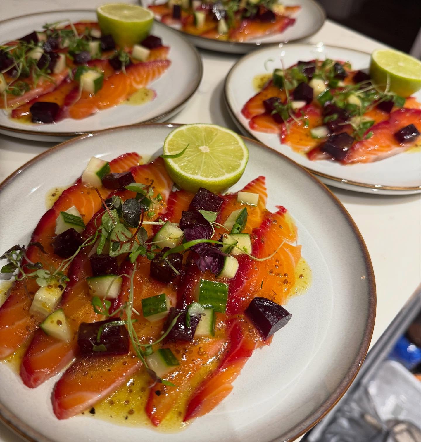 Another busy weekend of private dining events has come to an end with just over 30 people fed over two days. 🍽️
Our classic menu was picked by both events which showcases my renowned dishes over the last 25 years of my career.
We are now fully booked for 2025 but no need to worry as bookings for 2026 are now being taken and weekends are filling up fast already!
DM FOR INQUIRIES
☎️ 07939130444
🌎 www.chefchrislaurie.com
✉️ Chefchrislaurie@gmail.com
#Essex #Southendonsea #leighonsea #privatechef #chef #Chelmsford #Colchester #Braintree #tastingmenu #privatedining #Essexfood #Essexprivatechef #privatediningessex #essexbusiness #billericay #romford #Essexfoodie #Essexfood