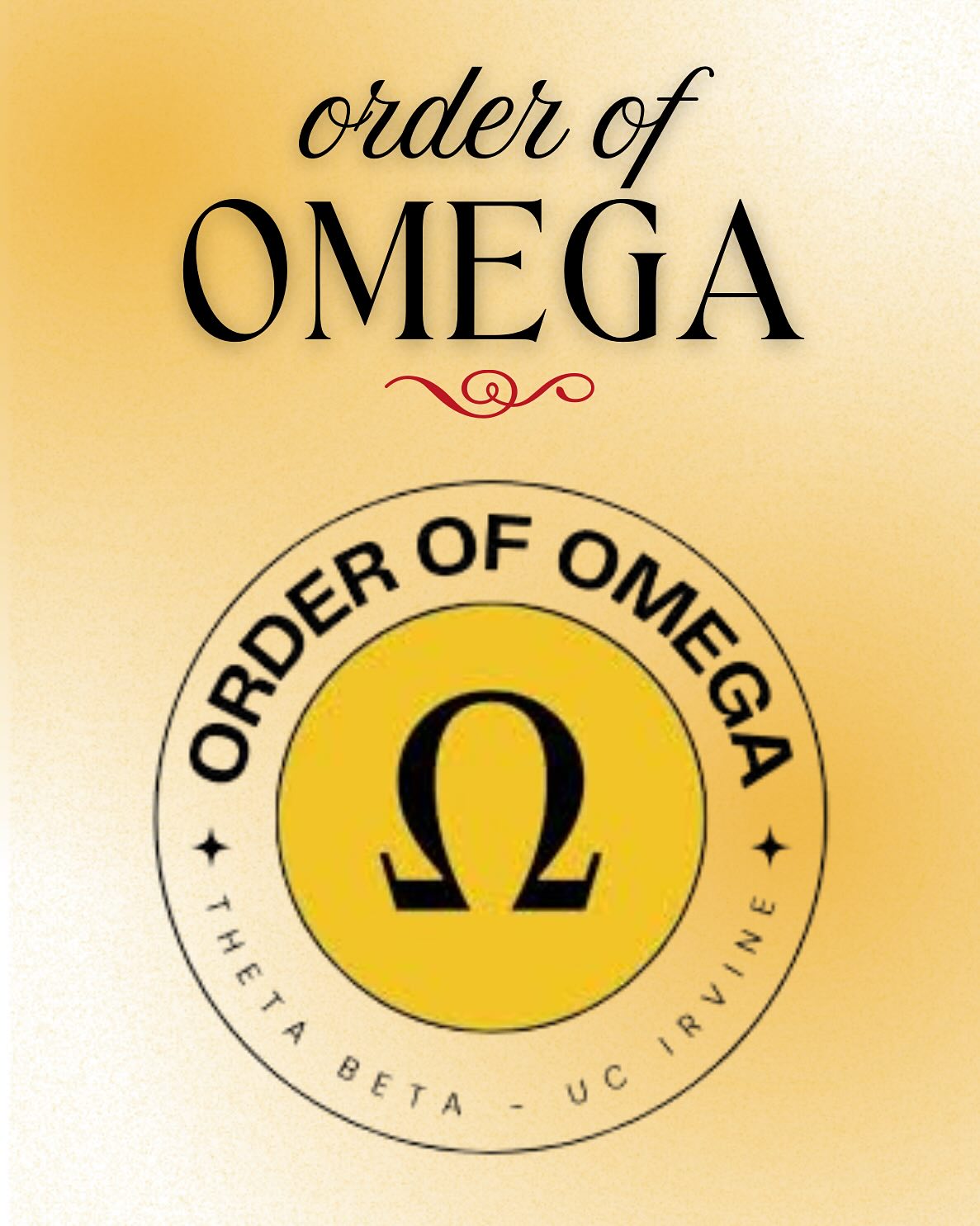 Applications to join Order of the Omega close on 10/31/2025! Don’t miss your chance to be part of UCI’s Greek Honor Society. Swipe to learn more and don’t forget to visit the link in @irvineorderofomega ‘s bio to apply and ask any questions.
🤩🤝🏽