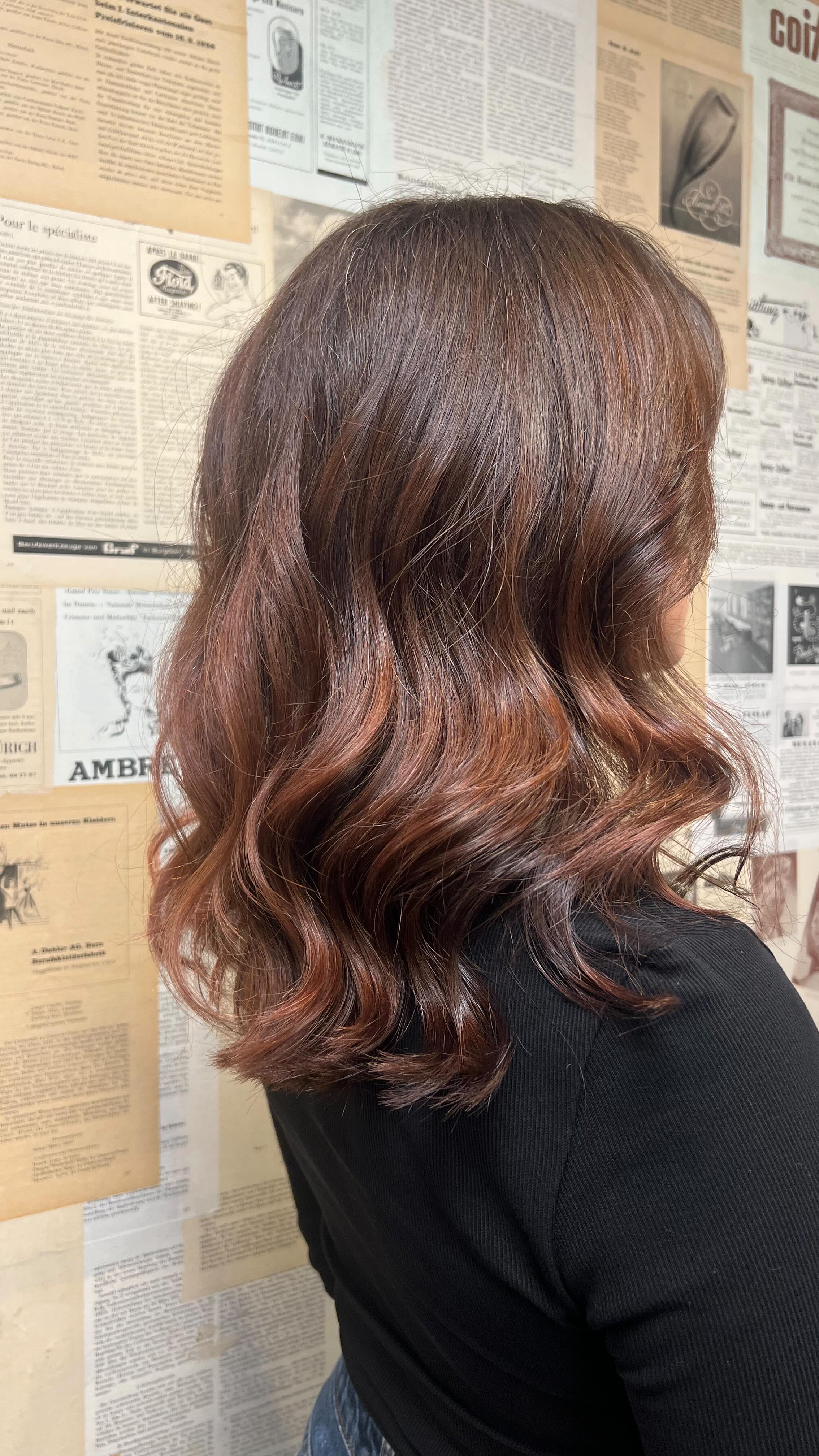 #mccoiffuresihlquai #chaschi #schwarzkopfprofessional #balayage #cupper #outum #beauty #hair