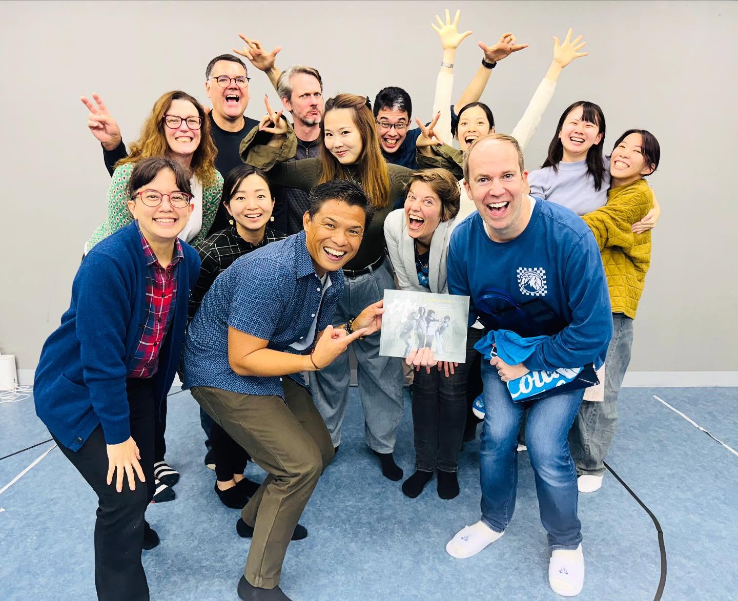 CT’s AD in Japan meeting up and playing with Japan’s own @piratestokyo Improv group! Such an amazing company of talented and passionate artists. Thank you for your hospitality and friendship! Can’t wait for you all to visit us in the future!
