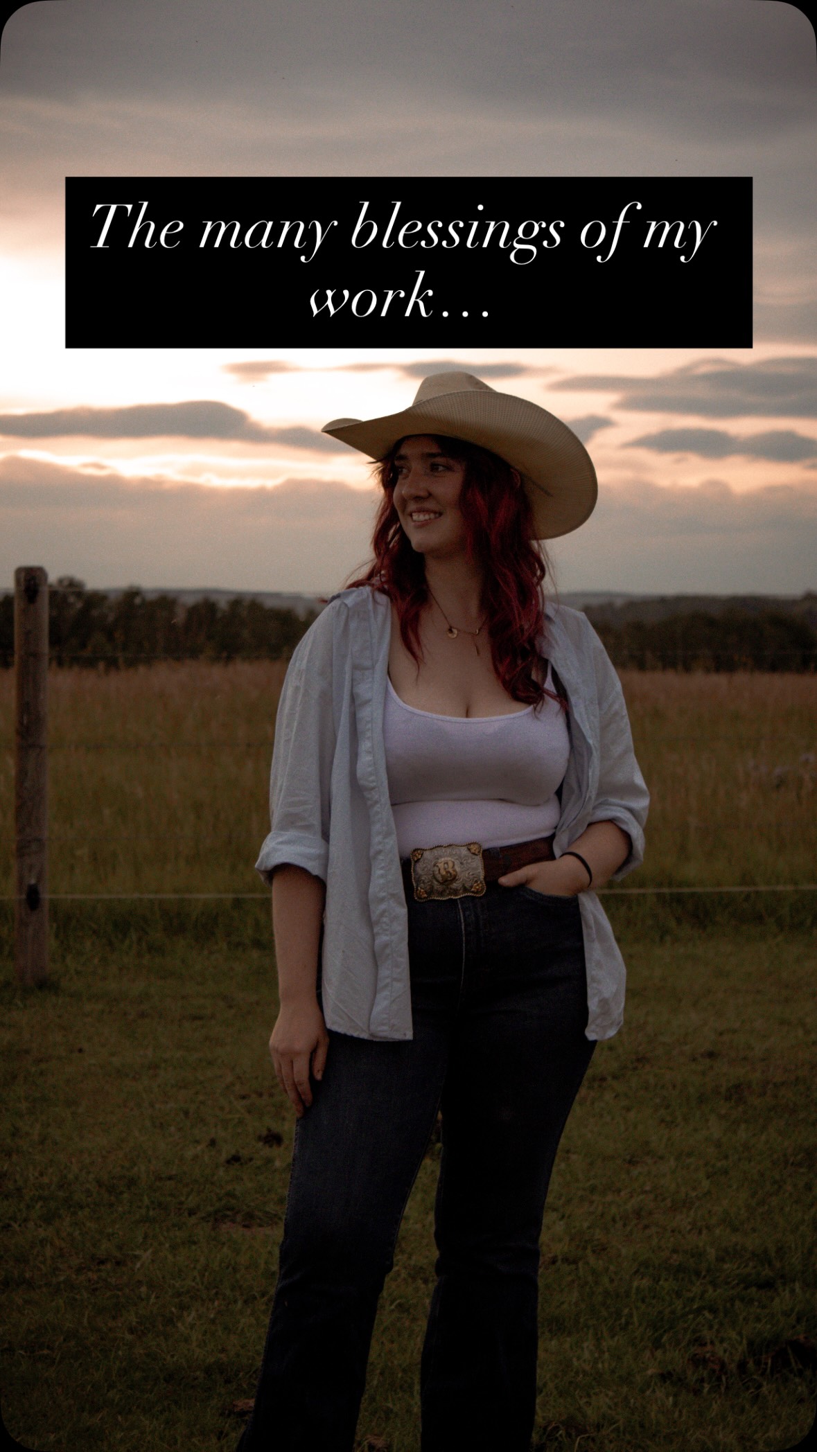 I have to take a moment to really show some gratitude for the little things and the beautiful moments I have gotten to experience this year with work.
Those small moments, these exciting chats with everyone and the moments shared with my horse