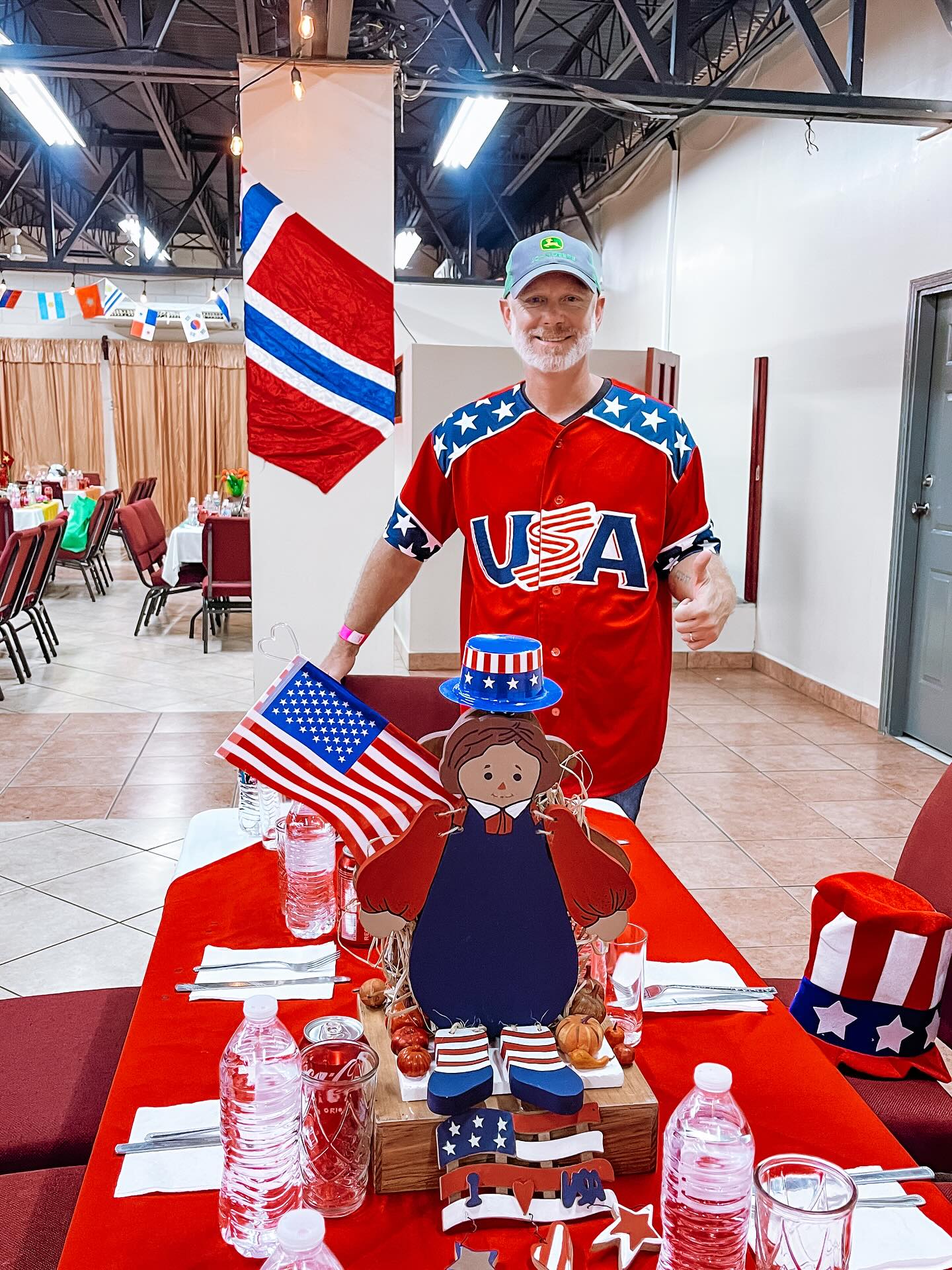 It’s missions month in Honduras, which means this past week we set up and helped run our church’s yearly main event. Our whole team pitched in providing help decorating, serving and raising awareness for the Honduran missionaries our home church here supports. This year was a banquet with our keynote a missionary to Spain.