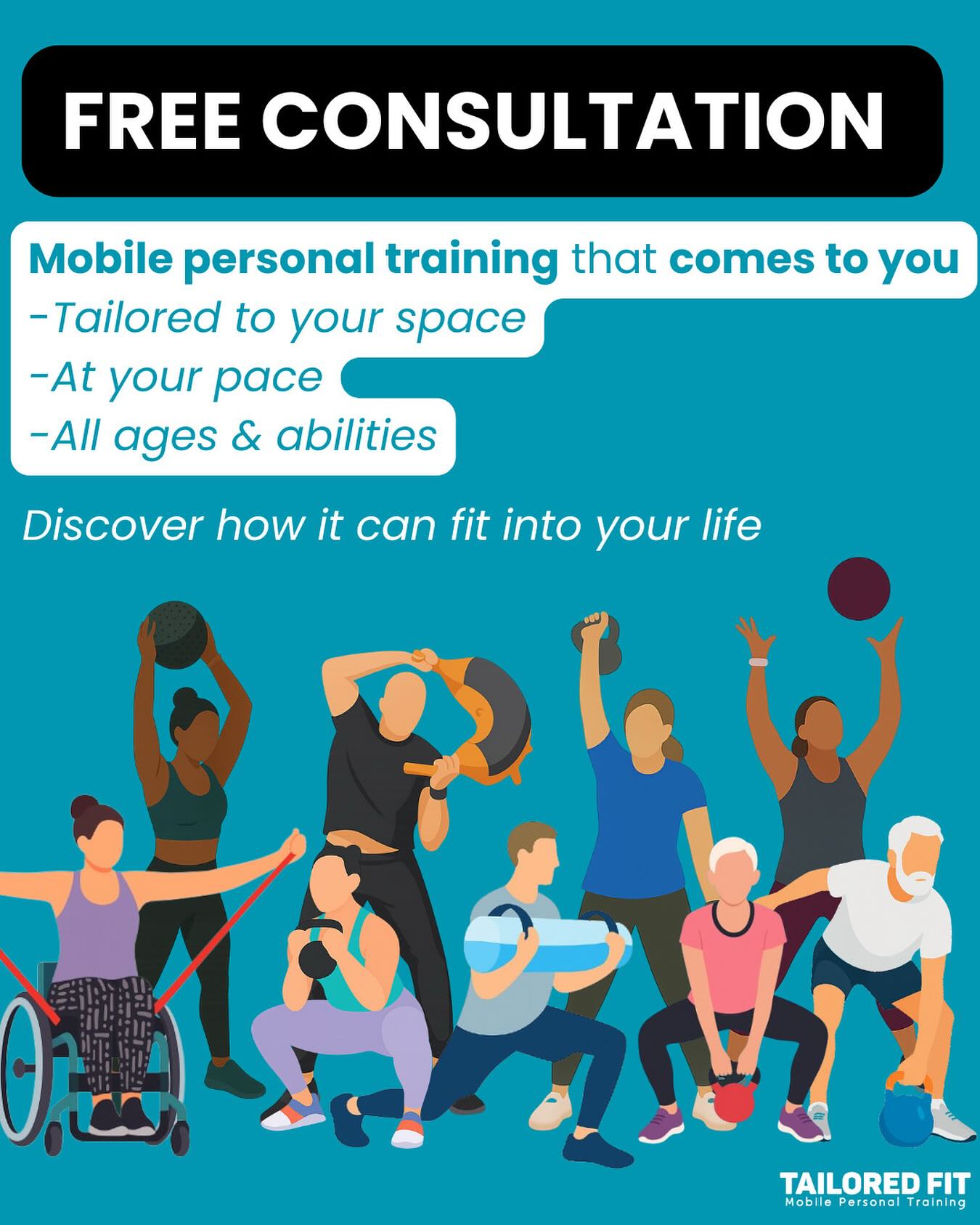 Tailored Fit was created with you in mind.
For the everyday individual navigating busy schedules, spinning multiple plates, and wondering how to fit it all in.
Free time feels like a luxury and carving out space for yourself? Even harder. That’s why I built Tailored Fit: personal training delivered to your door, designed around your lifestyle.
If you’re looking for a trainer who truly listens, understands your goals, and thrives on helping people of any ability, you’ve found the right person.
Don’t just take my word for it. Browse my client testimonials and see the real impact for yourself.
Reach out for a free, no-obligation consultation.
Let’s see how I can help you move better, feel stronger, and reach your goals, your way.
#telfordpt #shropshirept #mobilty #mobilitytraining #fitness #fitnesscoaching
