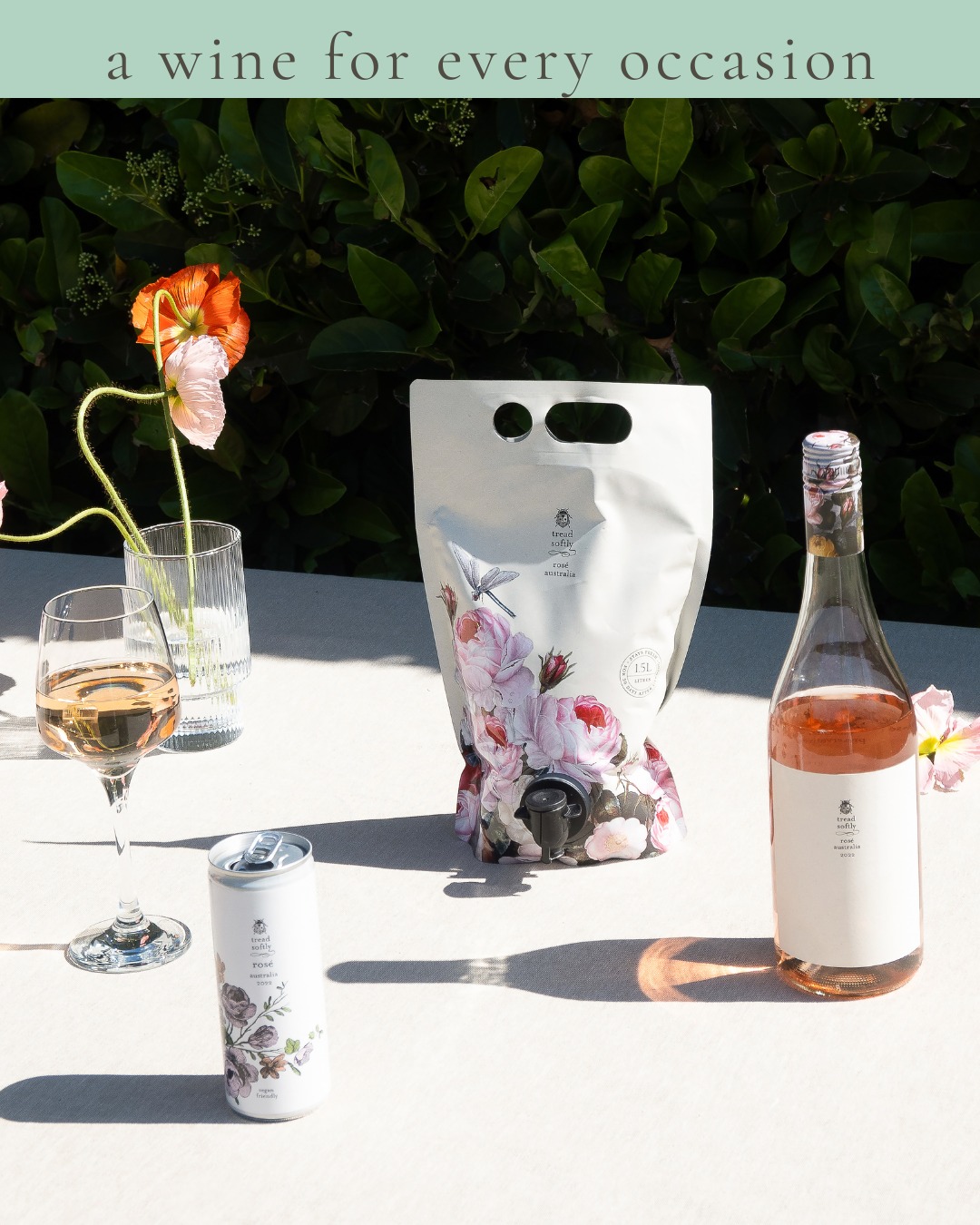 Elevate your sipping experience with these stunningly packaged wines, ideal for every celebration.
Here’s to sophistication and adaptability!
@fourthwave_ @treadsoftlyaus
#BagnumMagnum #WineinaCan #InstaWine #WineOClock
#WineLovers #CheersToLife #SipInStyle #CelebrateEveryday