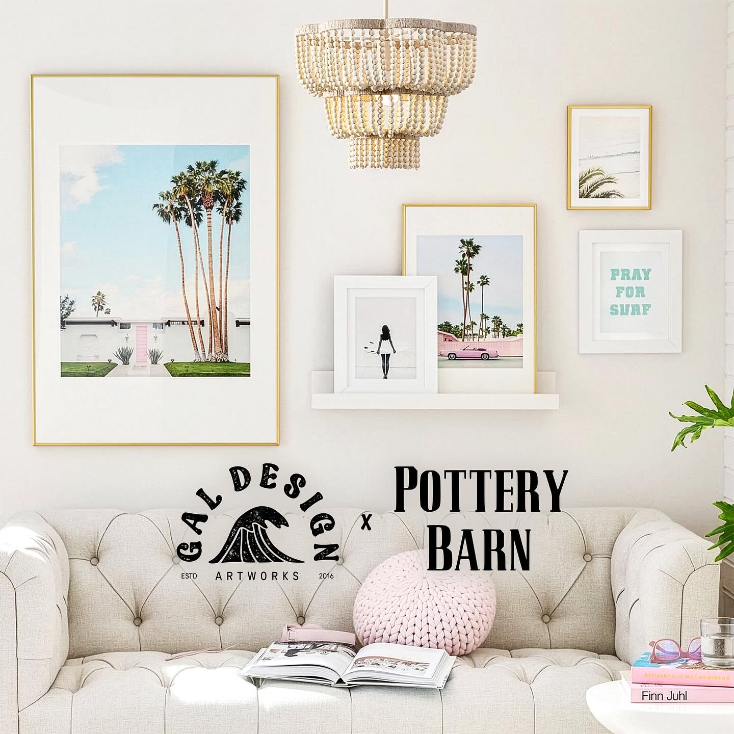 SCREAMING. CRYING. THROWING UP. 😭✨
Our art prints are officially featured in @potterybarn and we’re losing it.
From a tiny studio with big dreams to seeing Gal Design hanging in one of the most iconic home brands in the world, this is unreal.
Gal Design x Pottery Barn - live now.