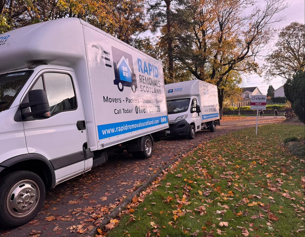 A 2+ hour key delay didn’t affect our move in Alloa this week, as we moved a Scotland Christmas Home of the Year finalist cottage, into their lovely new home just down the road in Claremont 🏠🎄
Late finishes are never an issue for Rapid Removals Scotland 🏴
#fyp #VanRemoval #MovingServices #Stirling #Scotland #moving #HomeMove #LocalBusiness #van #removal #localbrand #trend #vans #manwithvan #storage #house #home #supportlocal #glasgow #edinburgh #falkirk #work