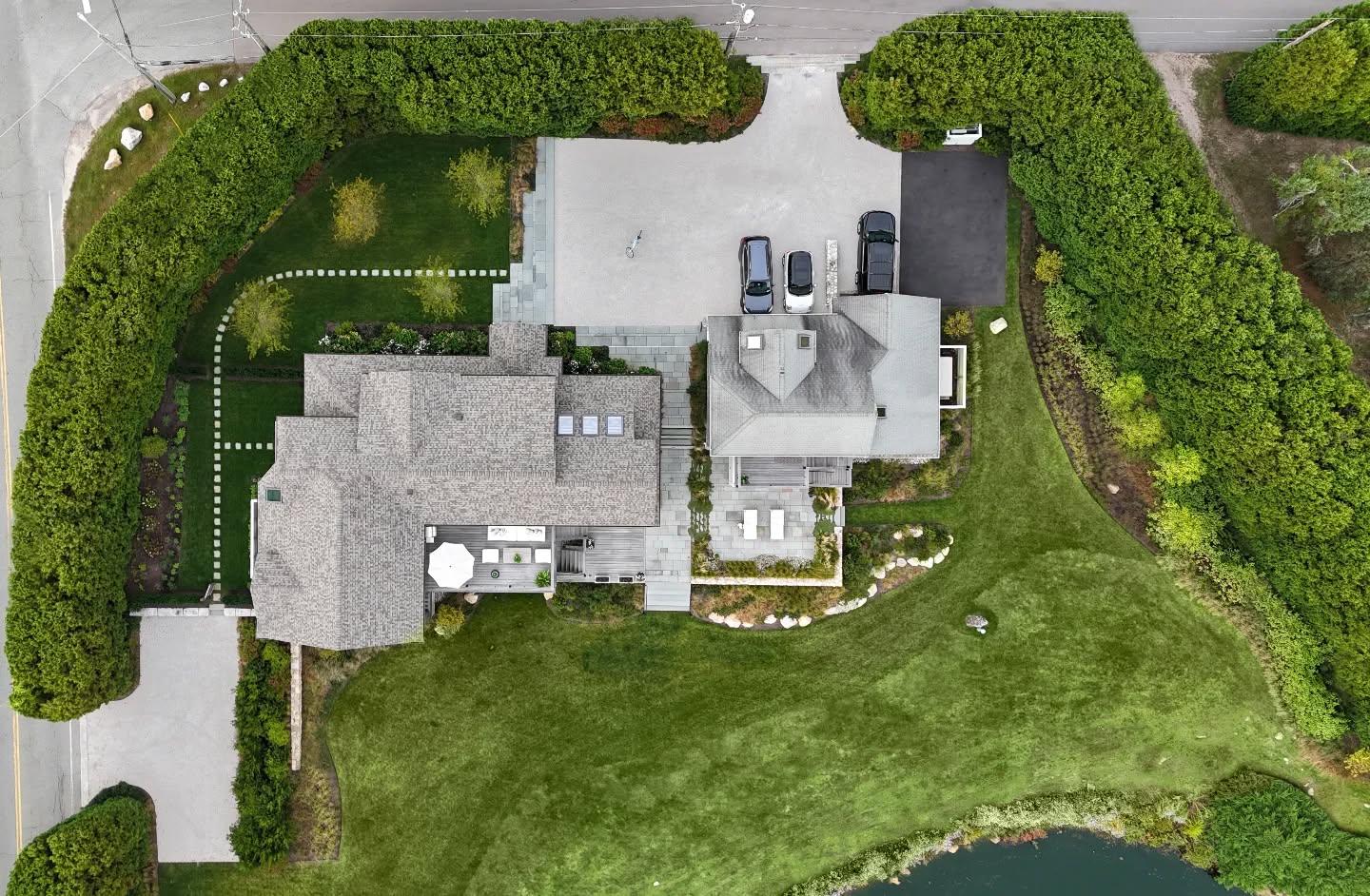 The Big Picture
Thank you for joining us on this "photo tour" of SeaWatch!
Additional photographs by @amyvischio on our website now
Architect: @tamaarchitecturepc & Penniman Architects
Landscape Architect: @triplettdesignstudio
Landscape contractor: @landscapecreationsri
GC: Tom Buxton, T F Buxton Ltd
Interiors: @moss_design_ct
#triplettdesignstudio #landscape #landscapedesign #landscapearchitecture #landscapelovers #residential #residentiallandscapes #residentiallandscapedesign #residentialdesign #newengland #coastallandscapes #coastallandscapedesign #backyardhabitat #landscapelovers #rhodeislandlandscapes #rhodeislandcoast #rilandscapedesign #rilandscapearchitecture #watchhill #westerlyri