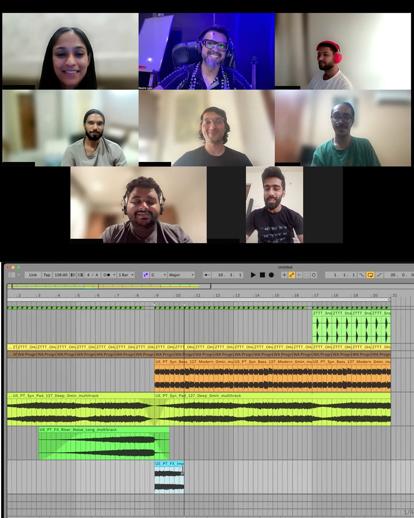🎧 Real learning. Real results.
Our students mastering the Pro Music Production Course LIVE online from anywhere in the world.
Level up your sound with Rewire Music Academy, India’s Official @ableton India Education Partner.
#MusicProduction #AbletonLive #OnlineMusicCourse #RewireMusicAcademy #LearnMusicProduction #ElectronicMusicIndia #DJProducer #AbletonIndia #MusicProducerLife #ProducerCommunity