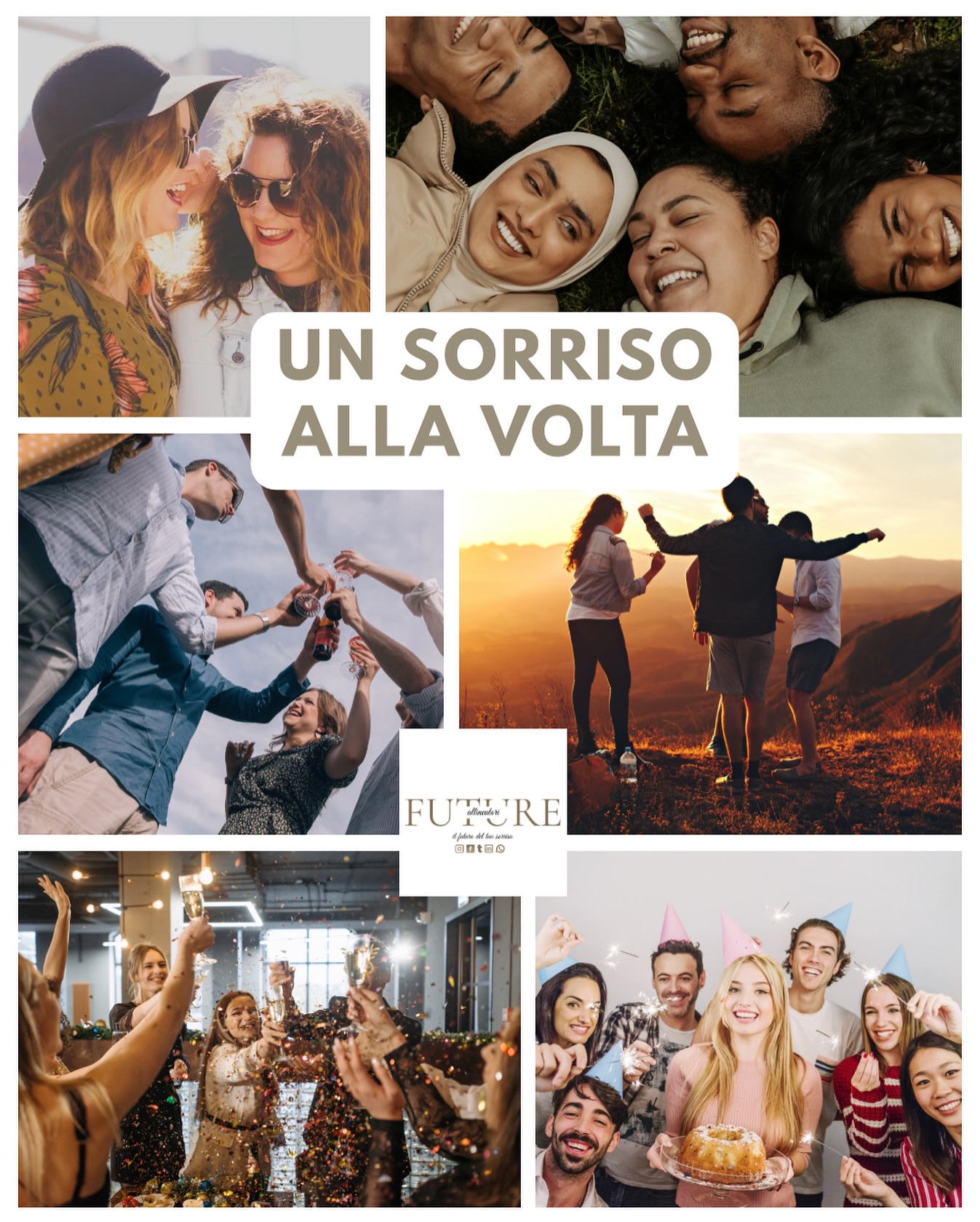 Il nostro obiettivo?
Rendere il mondo un posto più sorridente 😁
Dentisti, pazienti, tecnici: insieme creiamo sorrisi che cambiano la giornata.
💬 Entra anche tu nella rete Future Allineatori → www.futureallineatori.it
#FutureAllineatori #SorrisoItaliano #SmileTogether #FuturoDelSorriso #AllineatoriTrasparenti