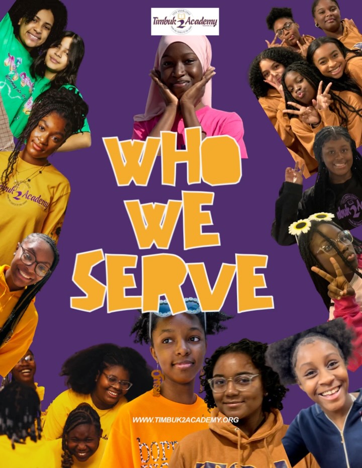 We See Her. We Water Her #timbuk2girls 🌻
.
At @timbuk2academy , we serve girls across the Diaspora girls of many shades, stories, and strengths. From future scientists to young artists, from elementary school to early adulthood, our girls learn who they are and where they come from.
We create educational learning experiences that connect culture, wellness, and purpose. Every lesson, project, and opportunity is designed to prepare our girls to thrive anywhere in the world.
💜💛
#Timbuk2TaughtMe #timbuk2academy #SeekKnowledgeFromTheCradleToTheGrave #EST1982 #GirlsEducation #DiasporaGirls #Leadership #HealingCenteredLearning #GlobalSisterhood #girls #knowledge #culture #wisdom #generation #preschool #kindergarten #newjersey #global #history #impact #blackownedbusiness #timbuk2girls