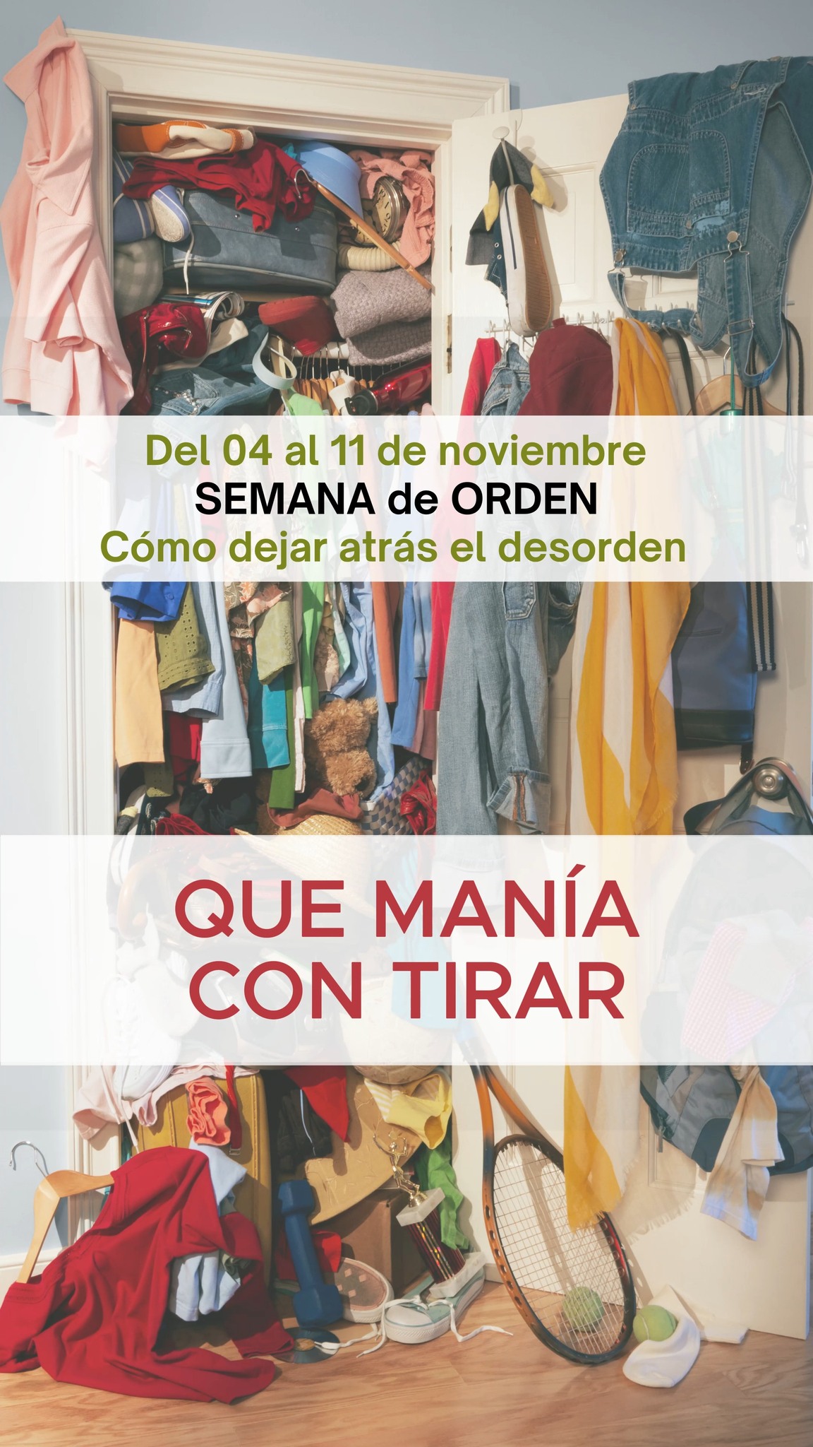 ¡Tirar! ¡Tirar! ¡Tirar! ¡Qué manía con tirar!
Si yo quiero desprenderme de todos esos objetos que no uso, pero mi instinto o esencia de persona responsable y no derrochona, y que valora lo que le cuestan las cosas pues me dice:
"Guárdalo, guárdalo que te puede servir luego para usarlo más adelante" 🤔
¡¿ Cómo tirarlo con todo lo que costó ?! 🤔
¿Cuánto dinero 💸 pagaste por todos esos objetos que hoy te pesan?
¿Miles de euros o dólares en total?🤔
Piensa por qué lo compraste.
¿Cuál era la función que tenía en el momento de la compra? 🤔
¿Por qué decidiste comprarlo? 🤔
Y ahora en cambio...
¿Qué utilidad tiene y qué precio estás pagando porque esté ahí? 🤔
¿Que te desborde la sensación de caos? ¿La ansiedad que te genera todo ese ruido visual? ¿Las discusiones en casa? ¿El sentimiento de culpa y vergüenza? Ya hace tiempo que no puedes invitar en casa.🤯
Eso es lo que te entregan ahora esos miles de euros de los que te cuesta desprenderte.🤯
¿No pagarías esos miles de euros ahora por escapar de ahí? 🚀
¿Y si hubiera un modo fácil? Y no se trata de tirar 🎯.
Soy Elena Martínez, creadora de TRES INTERIORES
Todas las personas a las que he ayudado ✨ a salir del desorden y la acumulación de objetos 📦 para siempre, han podido integrar esto y acabar con su dificultad para elegir de qué SI desean rodearse ahora, no desde el esfuerzo y el dolor de realizarlo sacrificando objetos que han de salir, sino de forma fluída y natural porque se han permitido identificar y romper los bloqueos que hasta entonces se lo impedían👏 .
Si estás decidida a salir del bucle de desorden y acumulación que te persigue, no has de perderte la próxima SEMANA de ORDEN que estoy organizando porque será tu única opción para identificar qué te mantiene bloqueada en el desorden y la acumulación de objetos📦y cómo podrás salir de ahí para siempre, 🚀escribe en comentarios la palabra “QUIERO” y te escribo por privado para darte acceso🌈🎯
#casaordenada #casabonita #decoracioncasa #fengshui #ordenencasa #metodokonmari #orden #ordenar #organizadoraprofesional #tresinteriores
