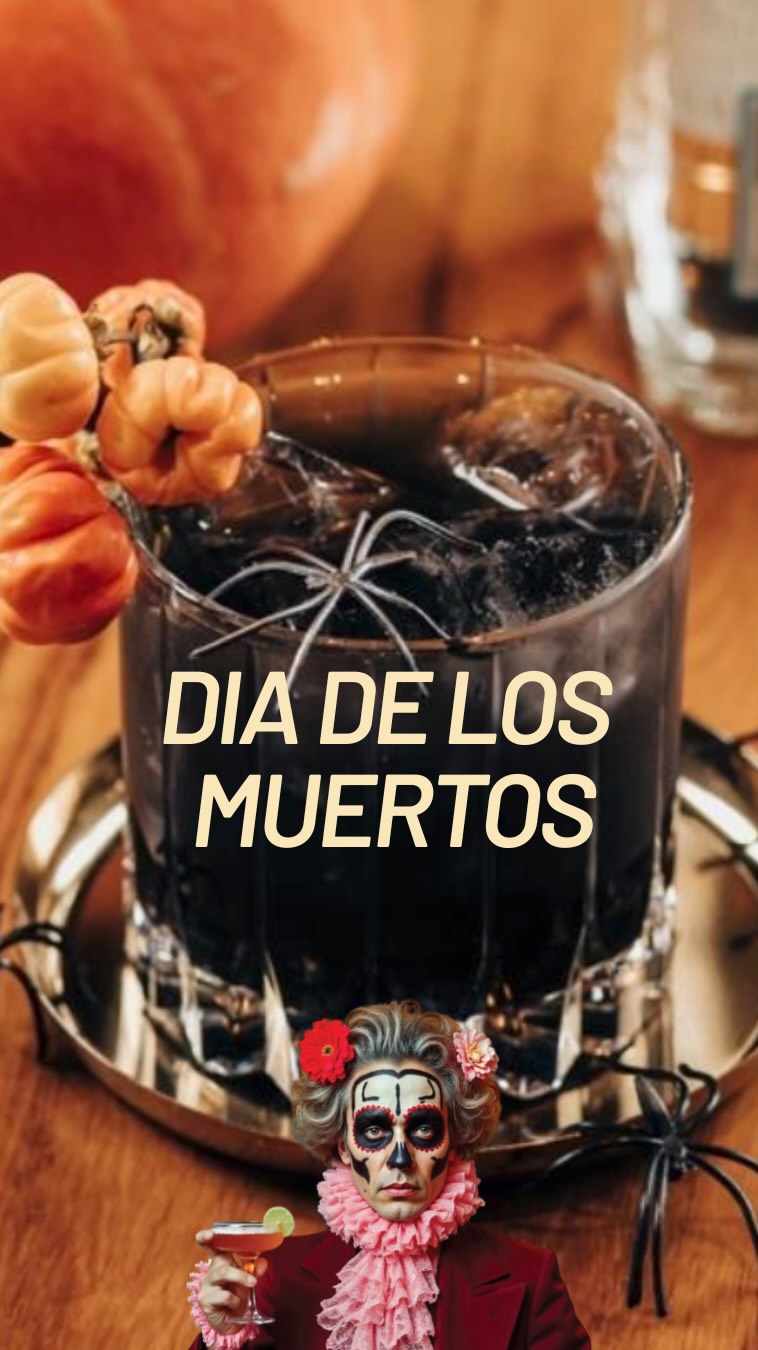 🌹💀 Día de los Muertos in der LVDWIG Bar 💀🌹
31. Oktober | ab 19:30
It’s time to celebrate the living – and the dead 🕺🏽🍸💃🏽
Mit DJ Jay Brown, starken Drinks & noch stärkerer Stimmung. 🪩
Das beste Kostüm? Holt sich 2 Signature Cocktails aufs Haus. 👻
Dress to impress – or haunt. 🖤
#lvdwigbar #viennabar #cocktailbarvienna #diadelosmuertos #viennadrinks