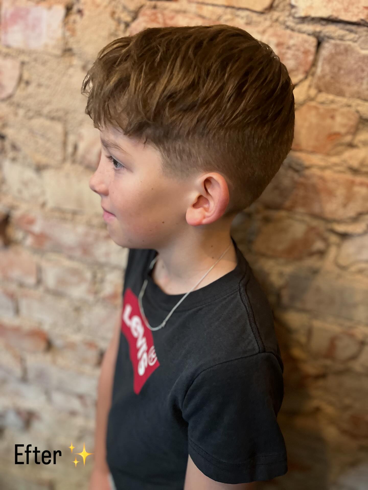 En av måndagens modiga kunder som ville starta lovet med en förändring 🙌🏻