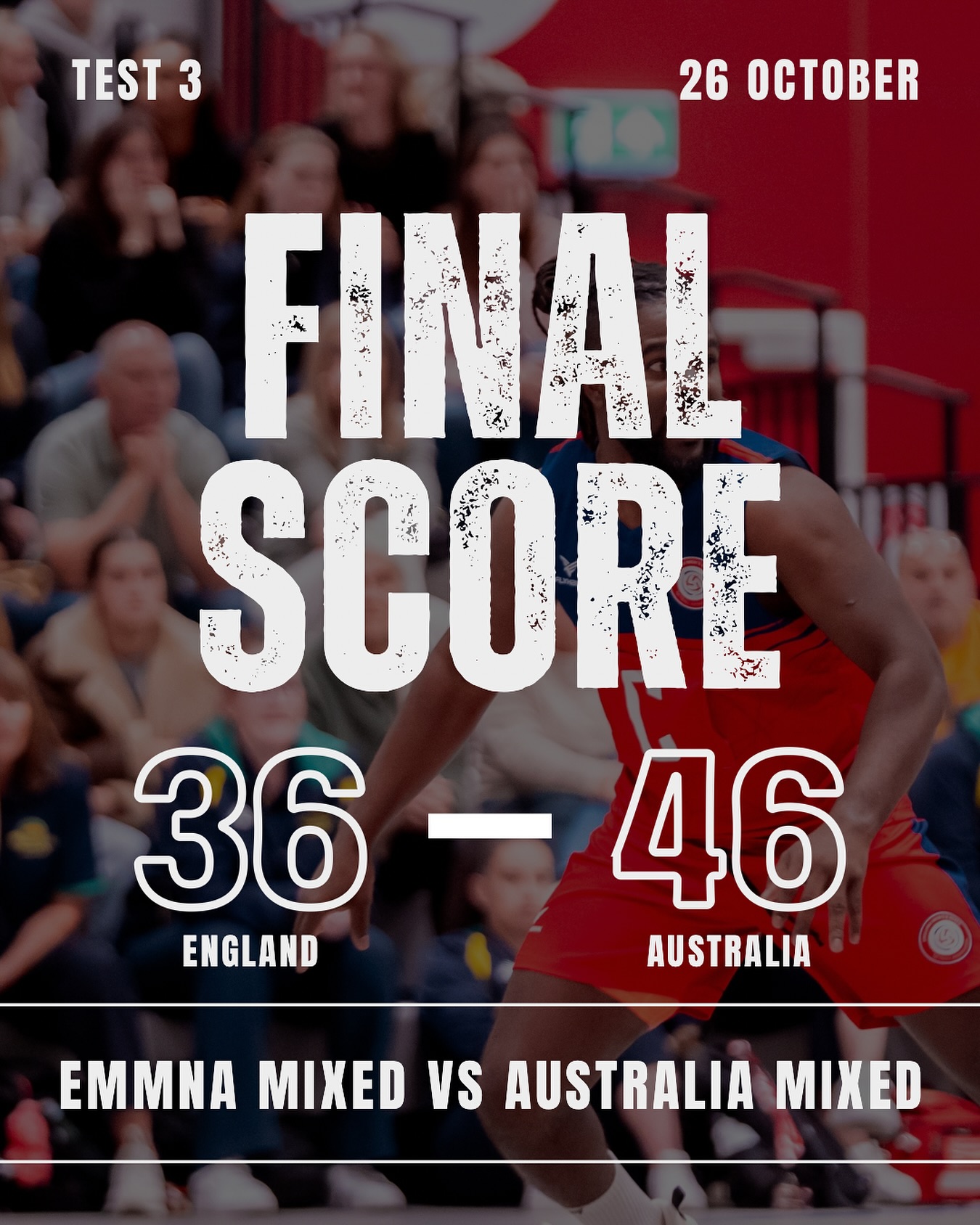 Not to be 🏴
#netball #mixednetball