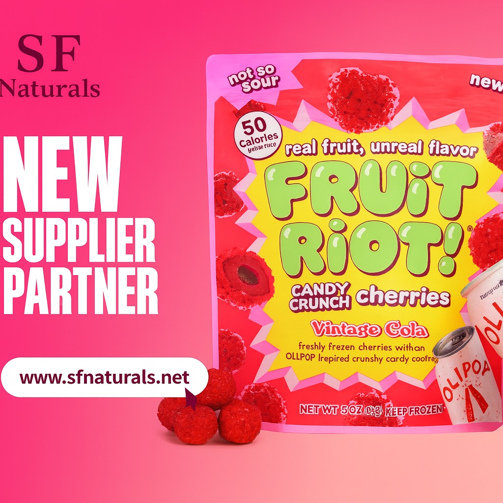 @fruitriot is now available @sf_naturals
