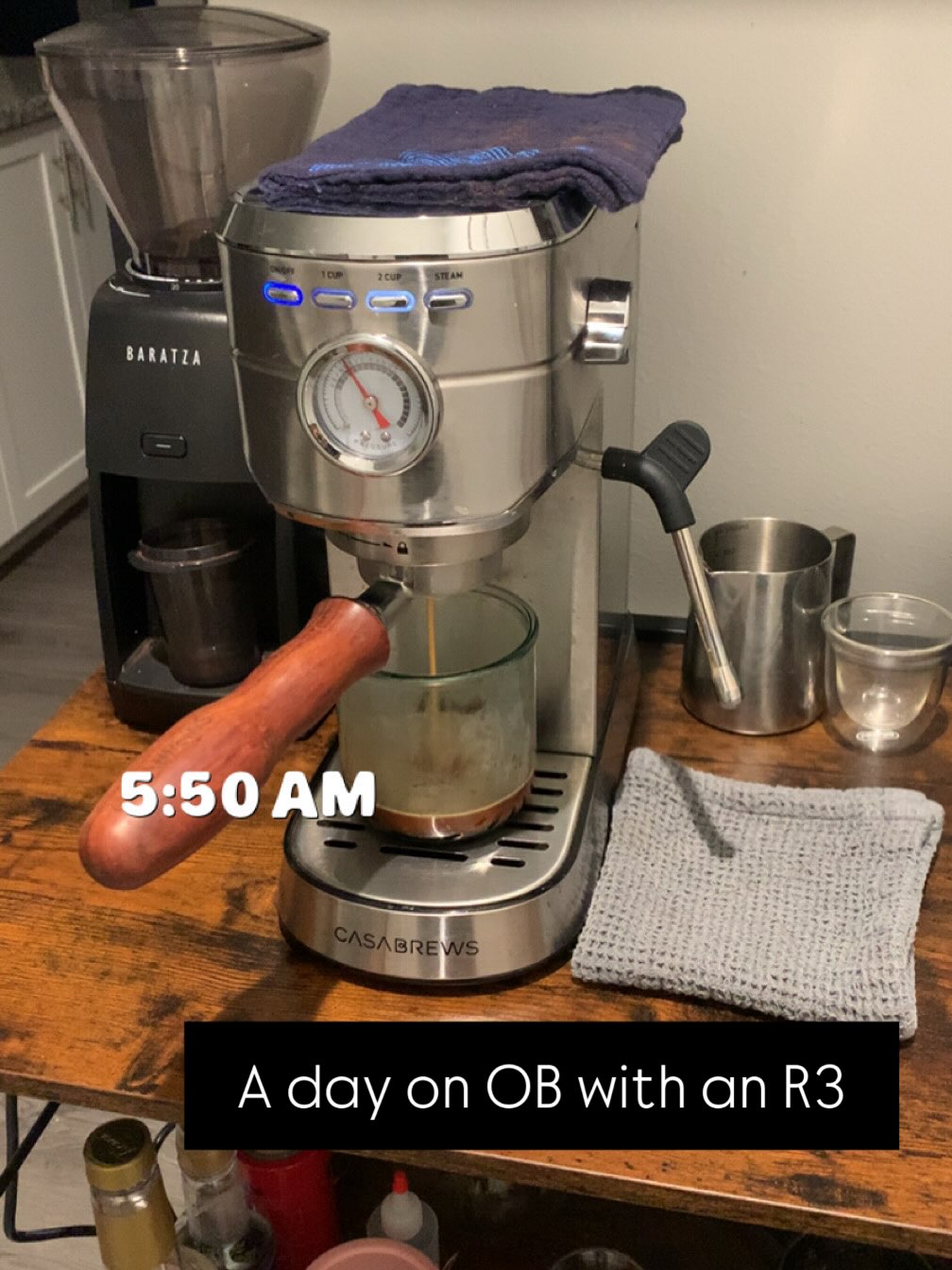 Dr Nick Tod (R3) brings us along on a day on OB!