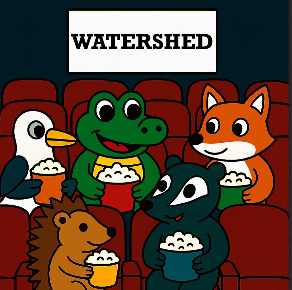 The Bristol Crocodile and his woodland friends spent the afternoon at the Watershed on Bristol Harbourside, watching spooky films and munching on mountains of popcorn! 🍿🎬🩵
They laughed, squeaked, and maybe hid behind their buckets (just a little bit!) 👀🦊🐊🦔🦡🐦
#BristolCrocodile #WatershedBristol #BristolHarbourside #BristolCreatives #ChildrensIllustration #KidsBooks #BristolArt #BristolEvents #PopcornTime #CrocodileAndFriends #AutumnAdventures #BristolMakers #FamilyFun #BristolLife #IllustrationArt #BoldColours #CrocodileStories