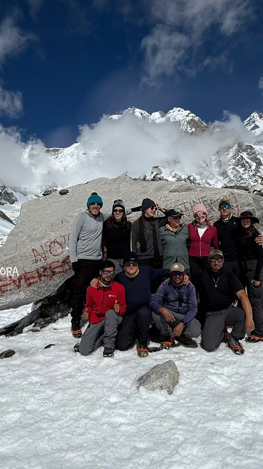 After 8 unforgettable days, countless steps, and every emotion in between, we finally reached Everest Base Camp. 🏔️
This was the moment it all came together: the hugs, the smiles, the relief, and the gratitude. 15 of us started the journey, and 9 of us stood here, surrounded by the Himalayas, humbled and proud.
Huge thanks to our incredible guides and porters who carried not just our bags but our spirits. ❤️
📍 Everest Base Camp, Nepal — October 2025
🎥 Watch the full adventure on YouTube: @theadventuresofsimo
#EverestBaseCamp #EBC #NepalTrekking #AdventureTravel #Himalayas #TravelGoals #BucketListAdventure #TheAdventuresofSimo