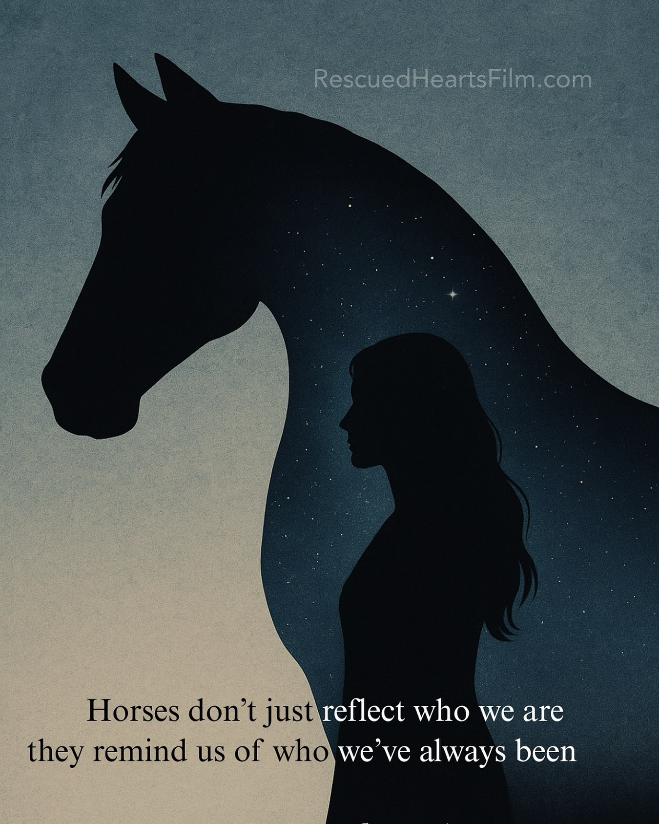 In their presence, my heart opens and suddenly, I can feel the version of myself that has always been free.
The one who trusts.
The one who knows.
The one who has never been lost.
Now that we’re in the process of releasing Rescued Hearts, I don’t get nearly as much time around horses — but whenever I’m lucky enough to be with them, they help me remember exactly who I am.
That’s the quiet magic of horses. They guide us back home to ourselves. Gently, patiently, one breath, one look, one heartbeat at a time 🐴💛✨
If you’d like to experience more of the healing power of the horse-human connection, join us at an upcoming Rescued Hearts screening: rescuedheartsfilm.com/events
We also plan to have a worldwide virtual screening for a limited time in April of 2026 for everyone to see the film once our film festival run ends. Stay tuned!
#rescuedheartsfilm #horsehumanconnection #healingwithhorses #equinetherapy #horsesheal #horselove #heartled #filmmakerlife #inspiredbyhorses #traumahealingjourney #communityhealing #documentaryfilm #equineassistedservices #horsesmedicine #followyourheart