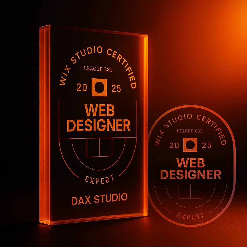 We’re officially a Certified Wix Studio Web Designer 🏅
It’s amazing to be recognised for our dedication to crafting high-quality, high-performing websites, that are always built with creativity, strategy, and results in mind.
Huge thanks to our clients and supporters who trust us to bring their brands online the right way
#DAXStudio #WixStudio #WixStudioWebDesigner #WixPartner #WebDesign #WebDesignerUK #DigitalAgency #WixCertified #DesignStudio #SEOAgency #CreativeWebDesign #hampshirebusiness