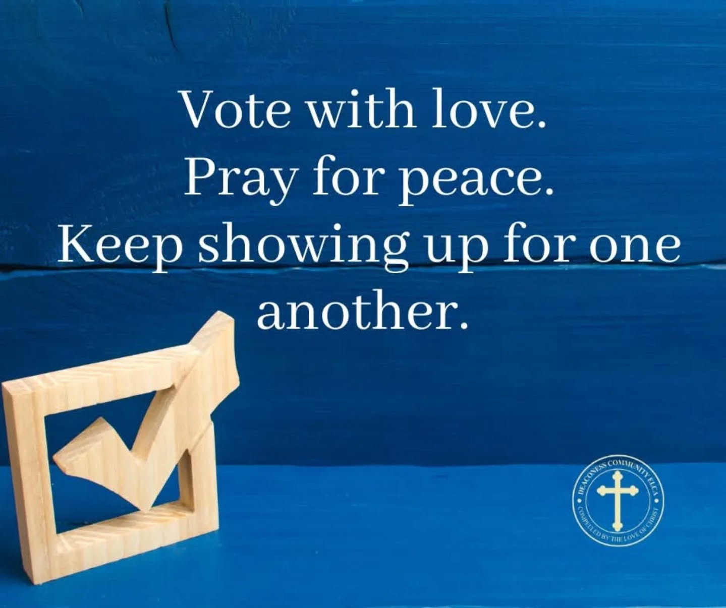 Every election shapes the communities where we live, learn, and serve.
Today’s ballot might feel small — but your voice helps build the world our neighbors will inherit.
Vote with love.
Pray for peace.
Keep showing up for one another long after the polls close.
#FaithInAction #LoveYourNeighbor #ElectionDay
Re-post @elcadeaconess
https://www.guilfordcountync.gov/government/board-elections/election-day-voting
