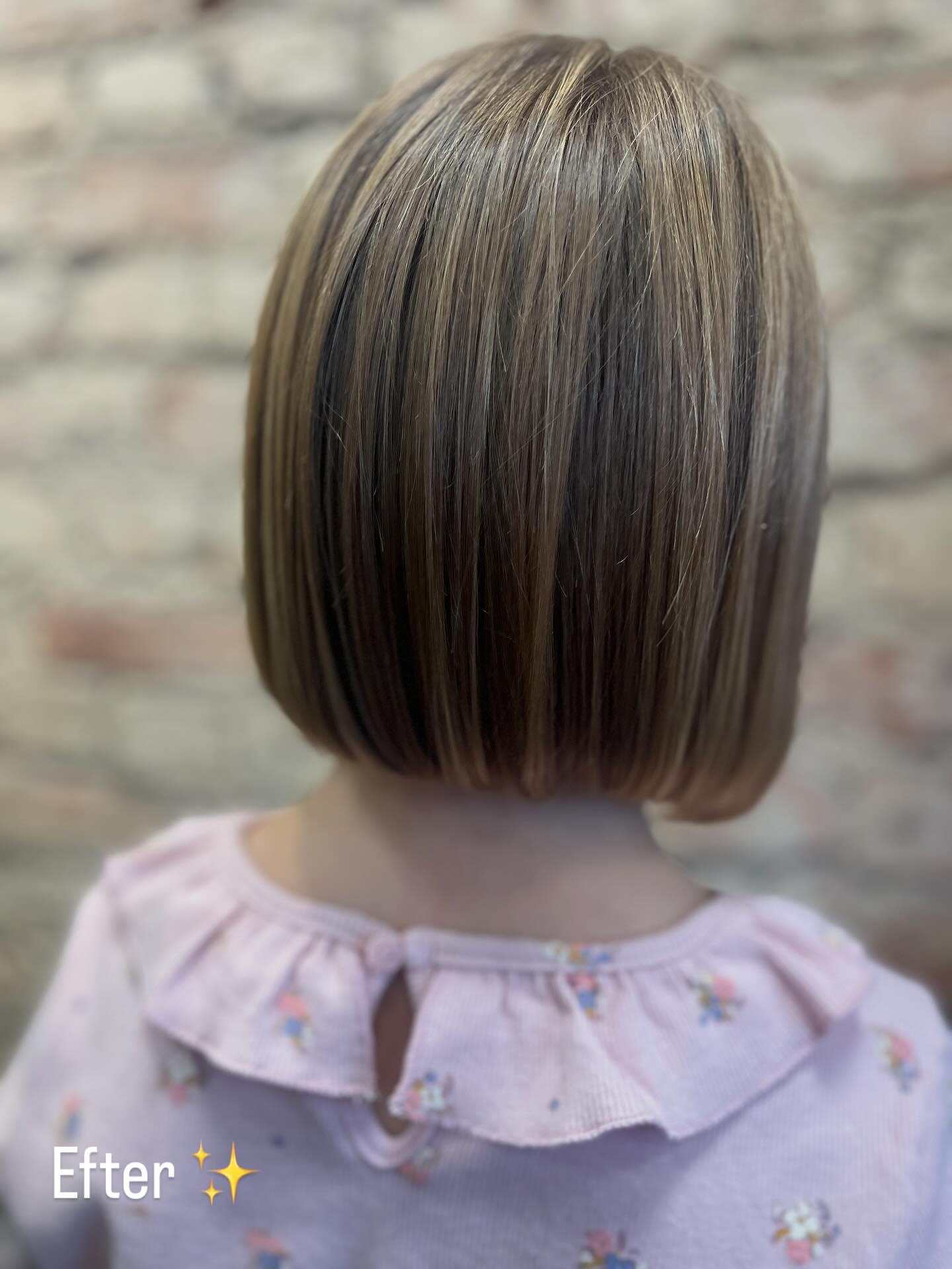 En nöjd tjej som visste precis hur hon ville ha det , tack för förtroendet ✨