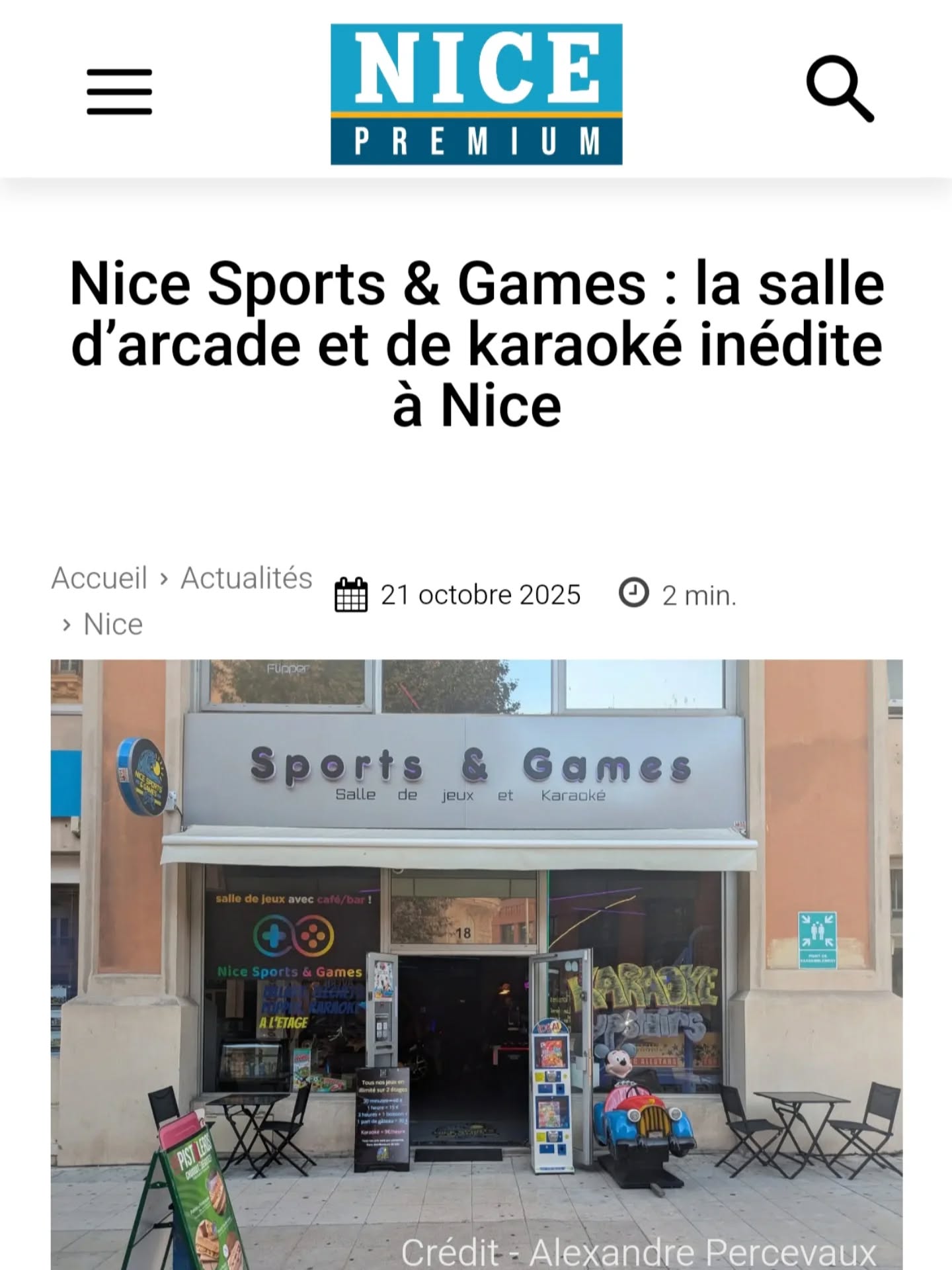 🙏Un grand merci à @nicepremium pour cet article !
🫶 Merci également à tous les partenaires locaux pour ne citer que eux:
@lospistolerosofficiel
@rivierakombucha
@lovesignatureofficial
@kgbmatreshka
@art_cade_design
❤️ Et un grand merci à ma famille et surtout ma femme !
#salledejeux
#karaoke
#billard
#evenement
#nice