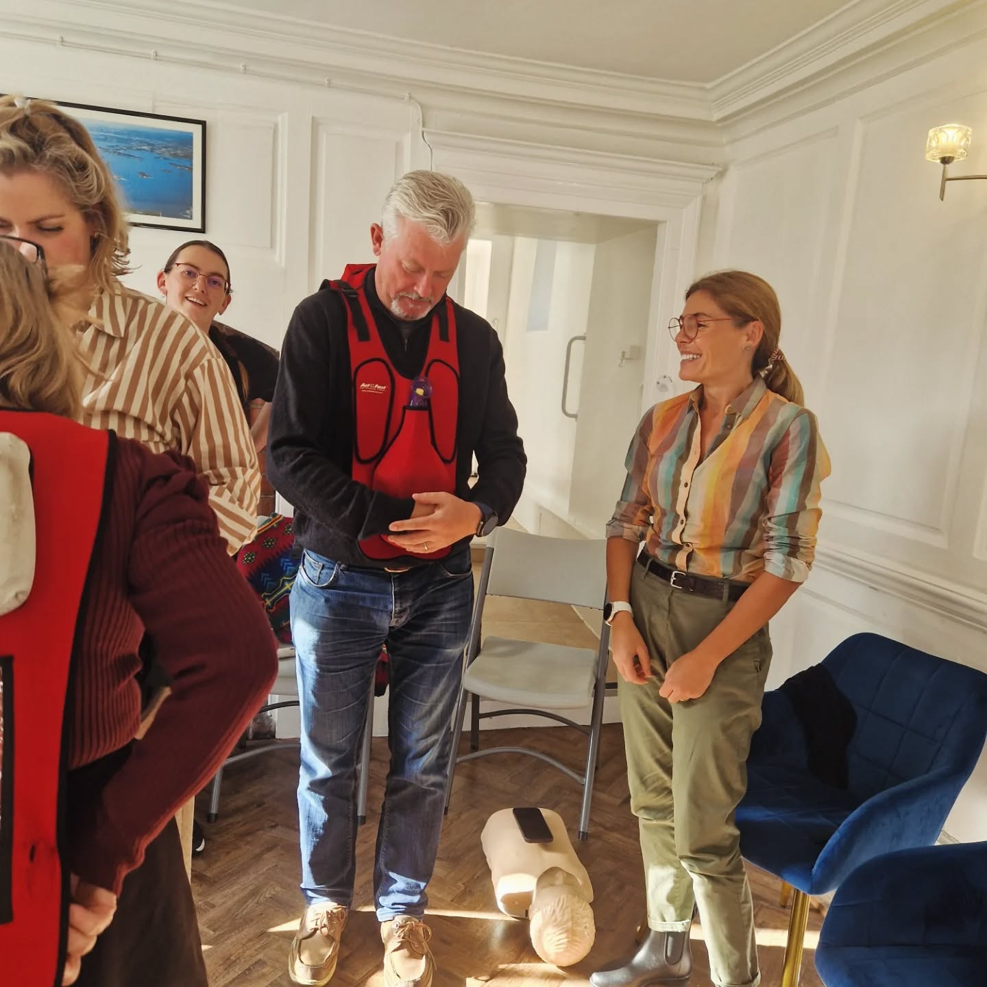 Medical Emergency & CPR training from Friday 🏥
The full team joined in with our annual refresher of medical emergencies and CPR training by the wonderful Brett @lifelinetrg. 💫