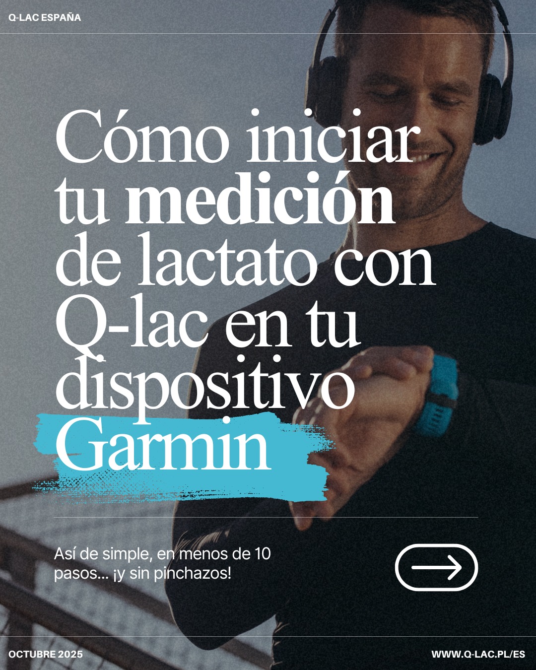 ¡Así de simple! Aprende como hacer tu primera medición de lactato con tu dispositivo Garmin ⌚️ 💙
#QLACEspaña #EntrenaConDatos #EntrenamientoInteligente #running #correr #runners #cycling #bicicleta #ciclismo #ciclistas #sport #deporte #triatlon #maraton #marathon #medirlactato #lactatonoinvasivo #sinpinchazos #lactato