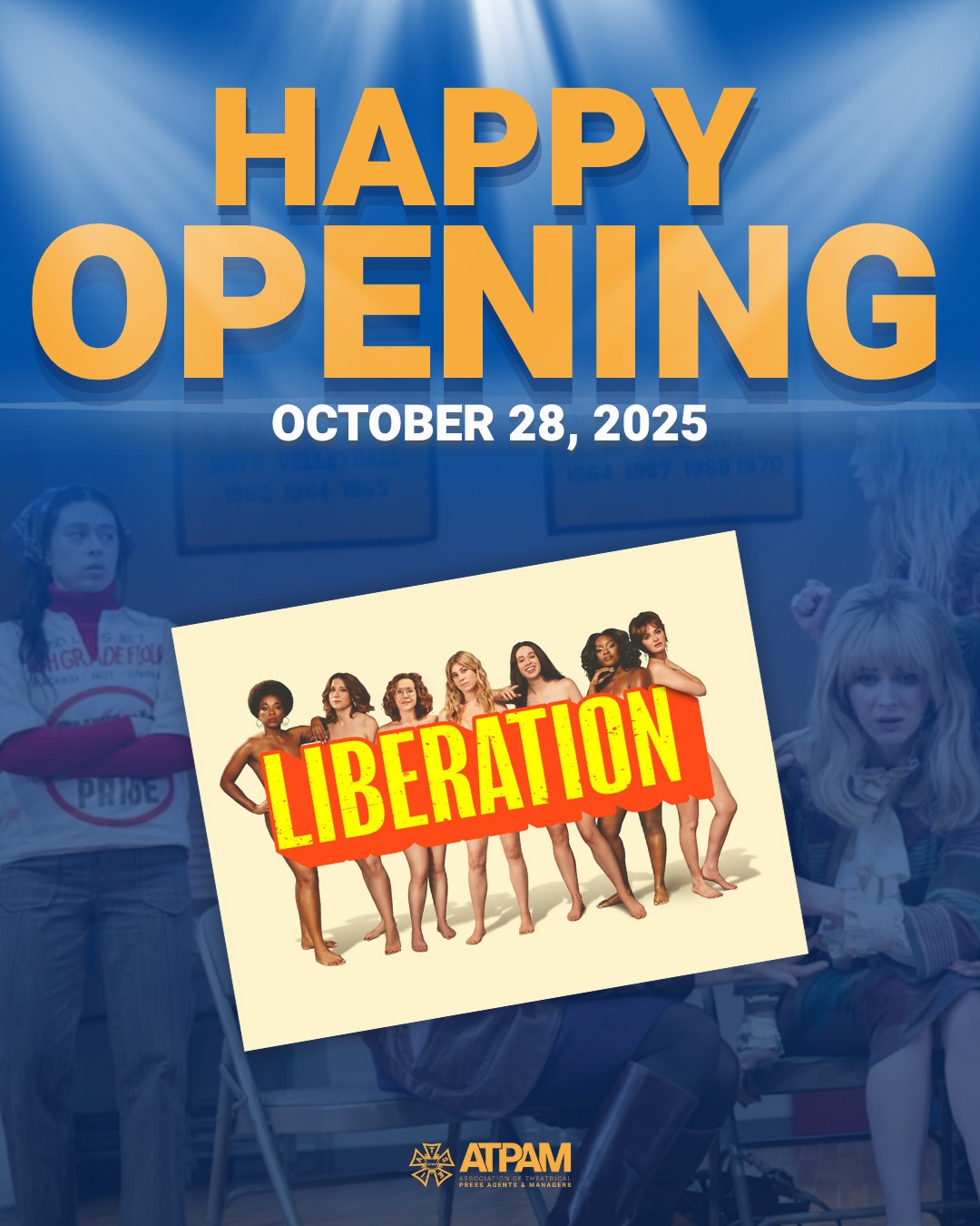 1970s, Ohio. The revolution begins in a living room. ✊
Happy Opening Night to the cast, crew, ATPAM members behind @LiberationBway, and to everyone joining this ongoing conversation about freedom.