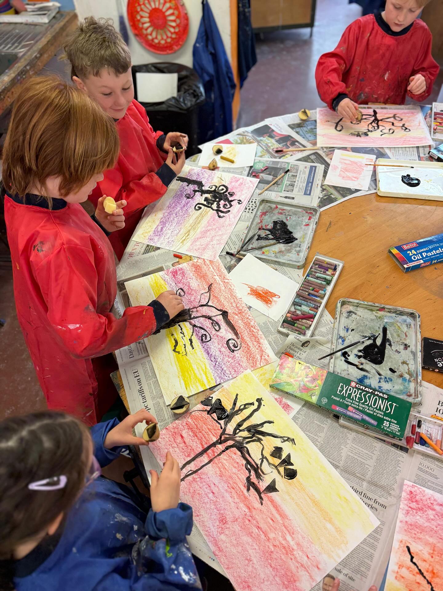 Art on a Tuesday in October…
