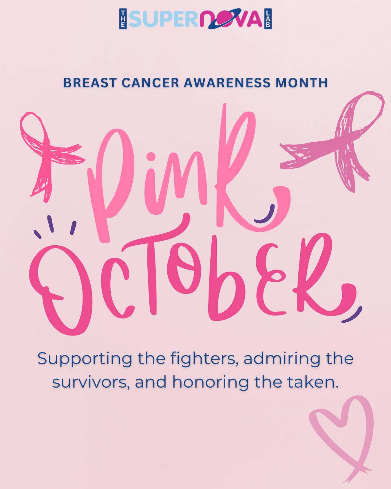 As we close out the month of October, we reflect on the strength, resilience, and unity that embody Breast Cancer Awareness Month. As a lab, we remain committed to advancing equitable care and driving research that saves lives. 💗💜💙
#SUPERNOVALab #breastcancerawarenessmonth