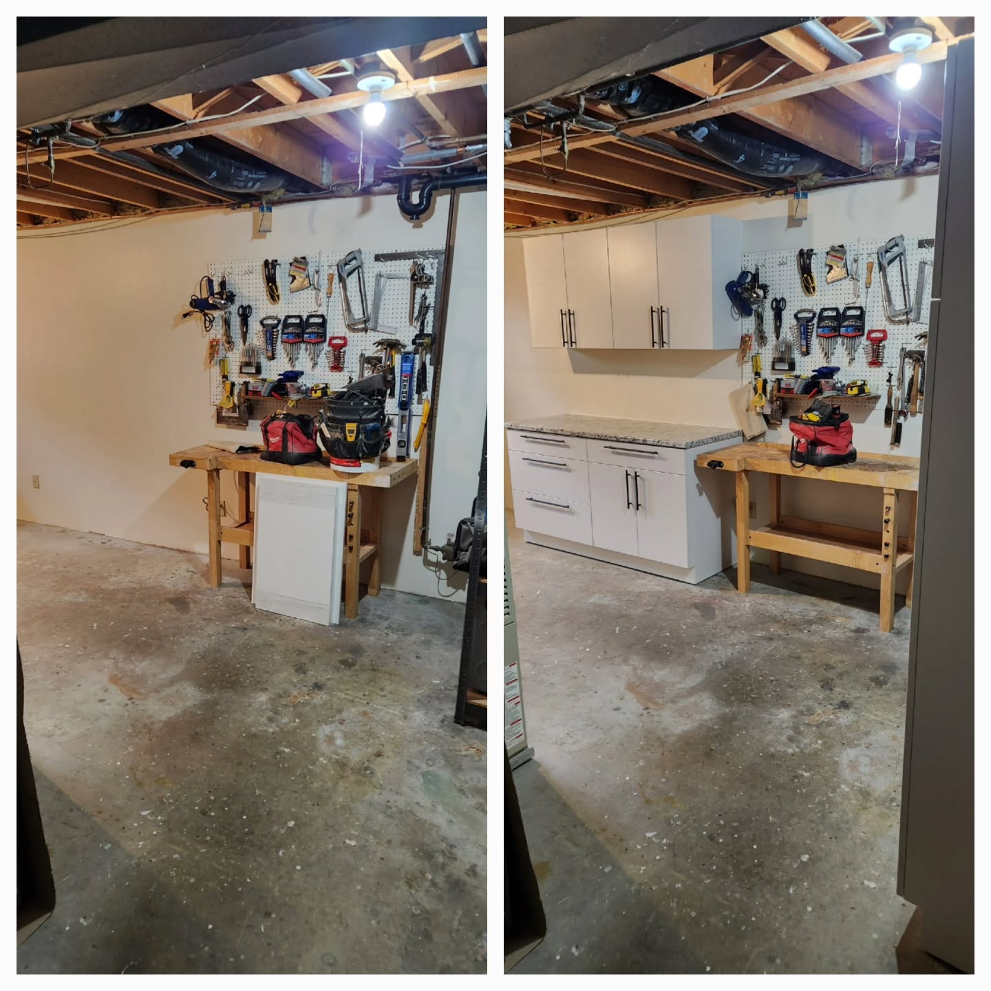 Just wrapped up a beautiful utility room transformation! ✨
We maximized every inch with tons of added storage, sleek modern cabinetry featuring smooth slab doors, bold black bar pulls, and a durable laminate countertop that completes the look. Clean, functional, and stylish — exactly what a hardworking space like this deserves.
Proud of how this one turned out! 💪
#utilityroom #cabinetry #laminatecountertops #dubescustomcreations #thermofoil