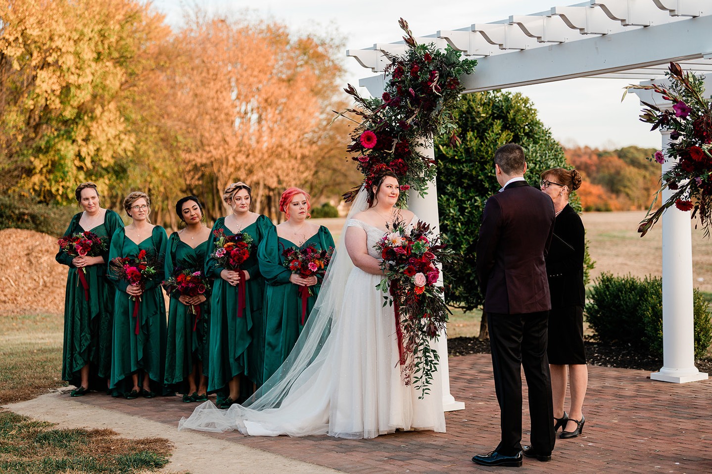 🍂 Fall Weddings in Maryland: Pros & Cons 🍂
Dreaming of saying "I do" surrounded by the vibrant colors of fall? Maryland might just be the perfect place!
Here's what you need to know:
Pros:
Stunning Foliage - Capture your special moments with breathtaking autumn hues.
Comfortable Weather - Enjoy mild temperatures without the summer heat or winter chill.
Seasonal Decor - Take advantage of rustic and cozy fall-themed decorations.
Unique Photos - The fall landscape provides a picturesque backdrop for unforgettable wedding photos.
Cons:
Unpredictable Weather - Be prepared for sudden rain or fluctuating temperatures.
Limited Daylight - Shorter days mean less natural light for your ceremony and photos.
Peak Season Prices - Fall is popular for weddings, so vendors may charge premium prices.
Allergies - Autumn pollen can be a concern for you and your guests.
Ready to fall in love with a fall wedding in Maryland? 🍁 Share your thoughts and let us know if you're planning an autumn celebration!
—
Wedding Photographer: @saravarsphotography
Wedding Venue: @kentislandresort
Bridal Gown Shop/Designer: @curvaceouscouturebridal
Wedding Shoe Designer: @keds
Wedding Planner/Coordinator: @kentislandresort, Cheryl
Hair Artist: @btvbeauty, Suzy
Make-up Artist: @btvbeauty, Brittany
Florist: @wildlynativeflowerfarm
Cake/Desserts: @bluecrabcupcakes
Catering Company: @kentislandresort
DJ/Band/Musicians: @crowentertainment, DJ Brian
B+G: @martylulu_11_11 & @nickng9333
—
📸 Sara Vars
💍Weddings, Engagement & Branding Photographer
📖 Specializing in Classic Editing & Storytelling Style Photography
📍 Maryland, Virginia, Delaware
🔗Link in bio for Availability 📅