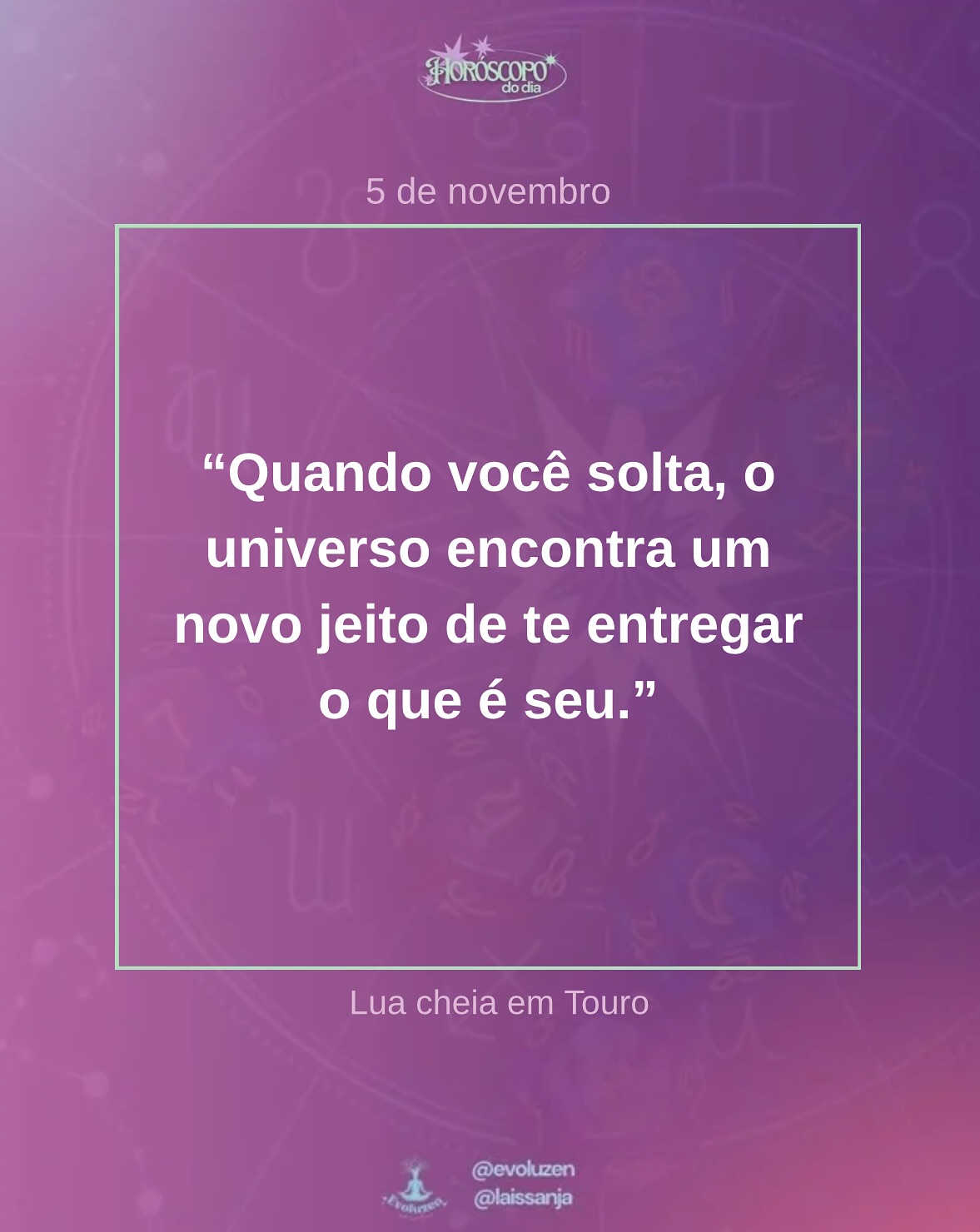 5 de novembro e essa lua potente e reveladora